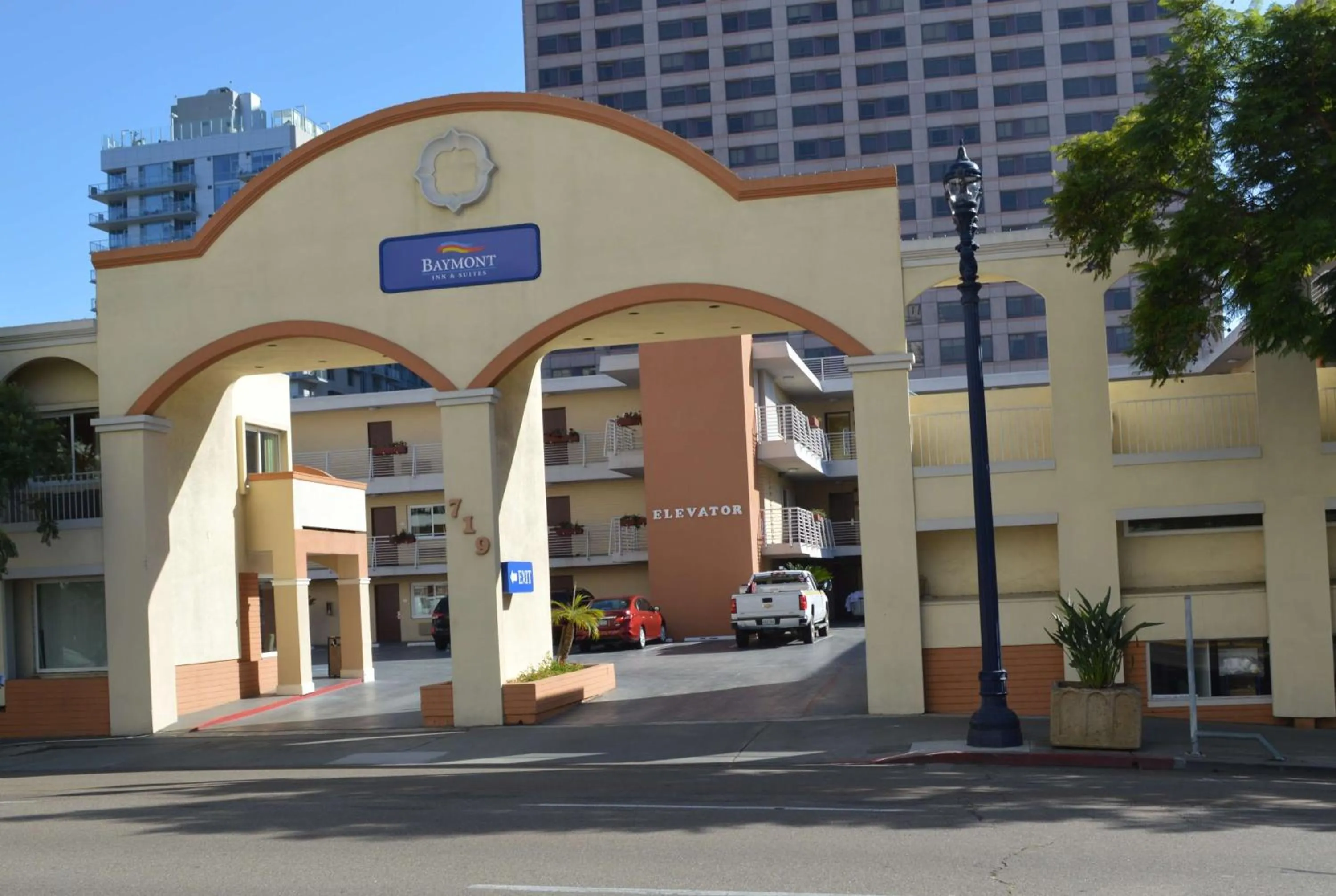 Property building in Baymont by Wyndham San Diego Downtown