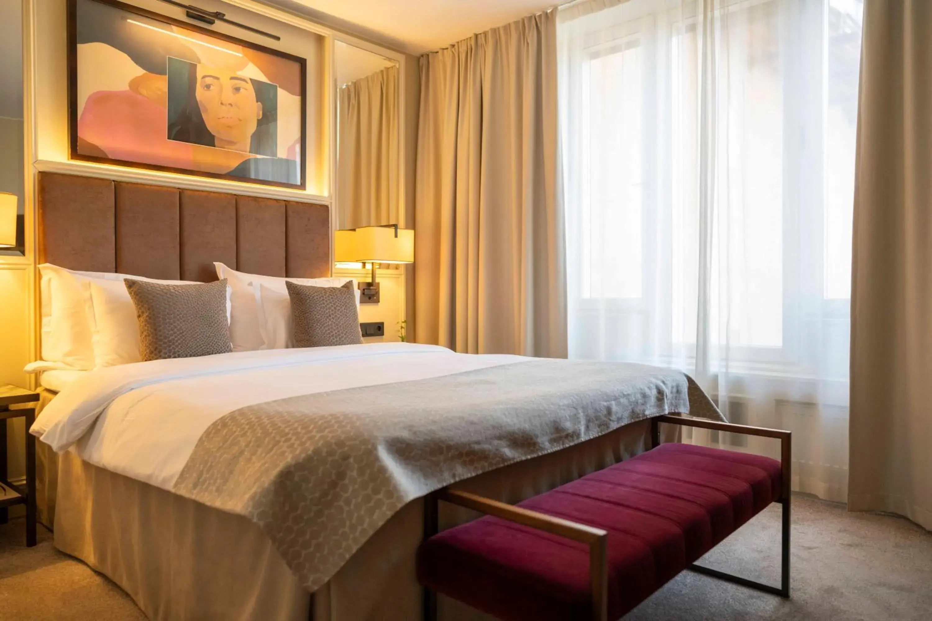 Bedroom, Bed in Bank Hotel, a Member of Small Luxury Hotels Bedroom, Bed in Bank Hotel, a Member of Small Luxury Hotels