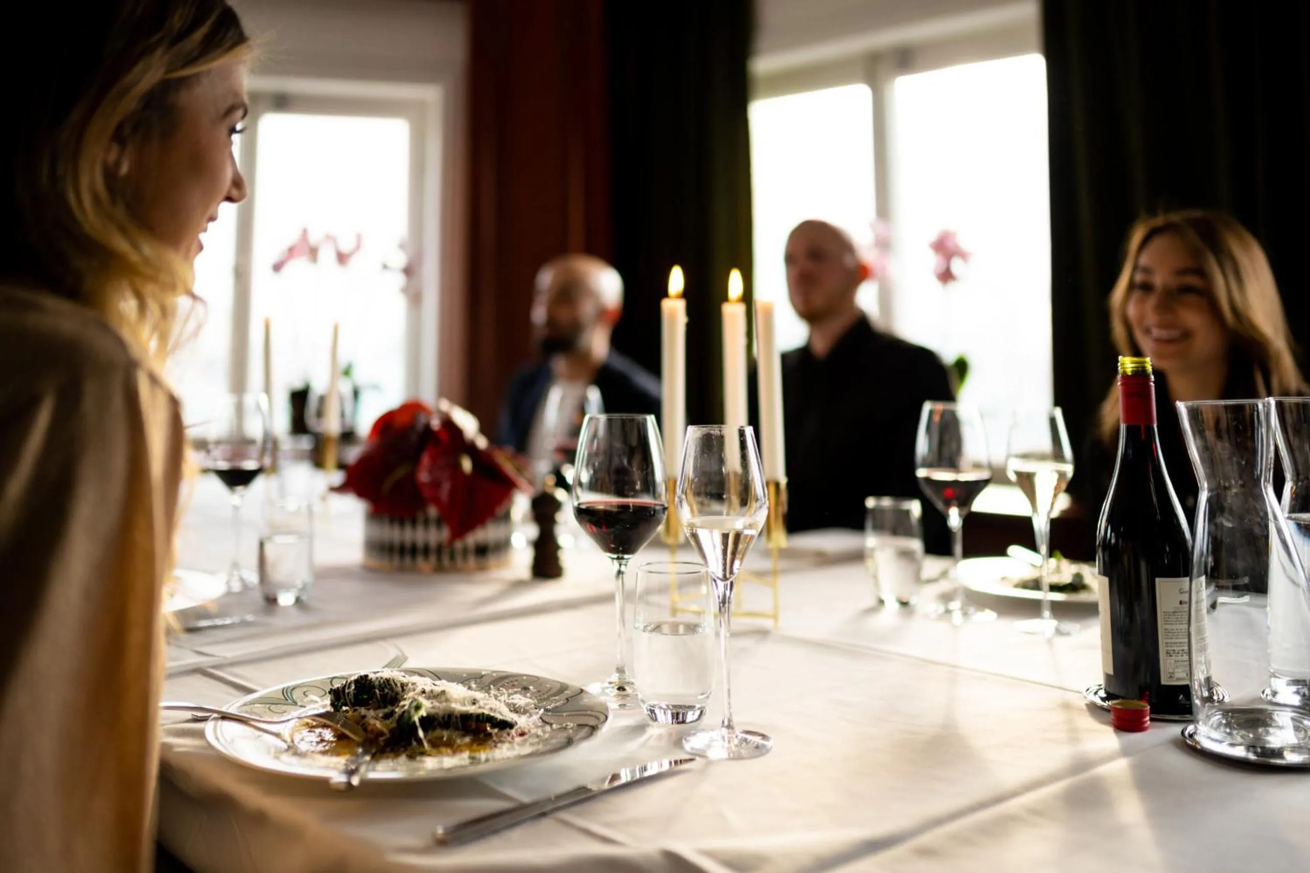 Dinner in Bank Hotel, a Member of Small Luxury Hotels