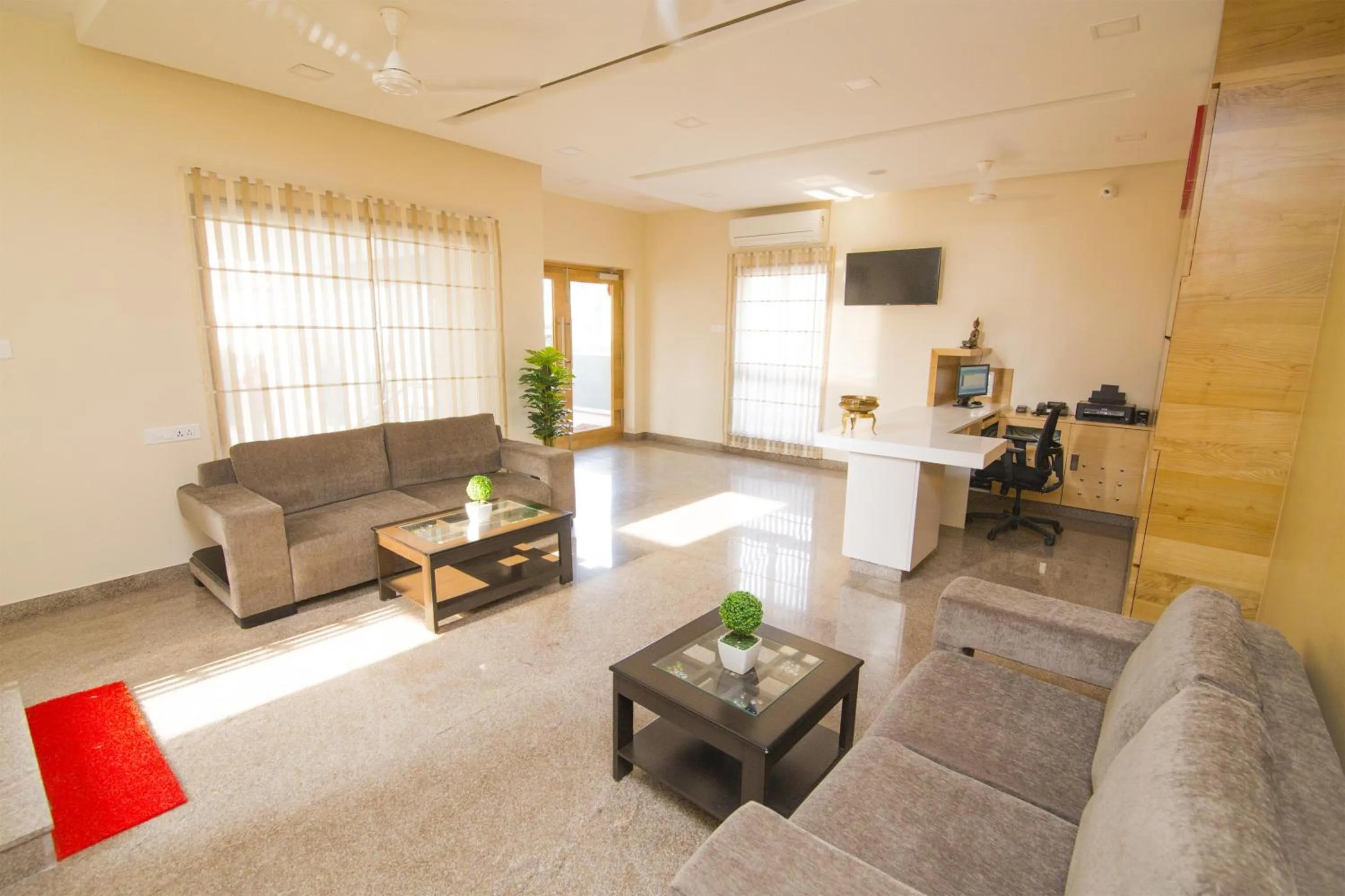 Lobby or reception in KK Inn