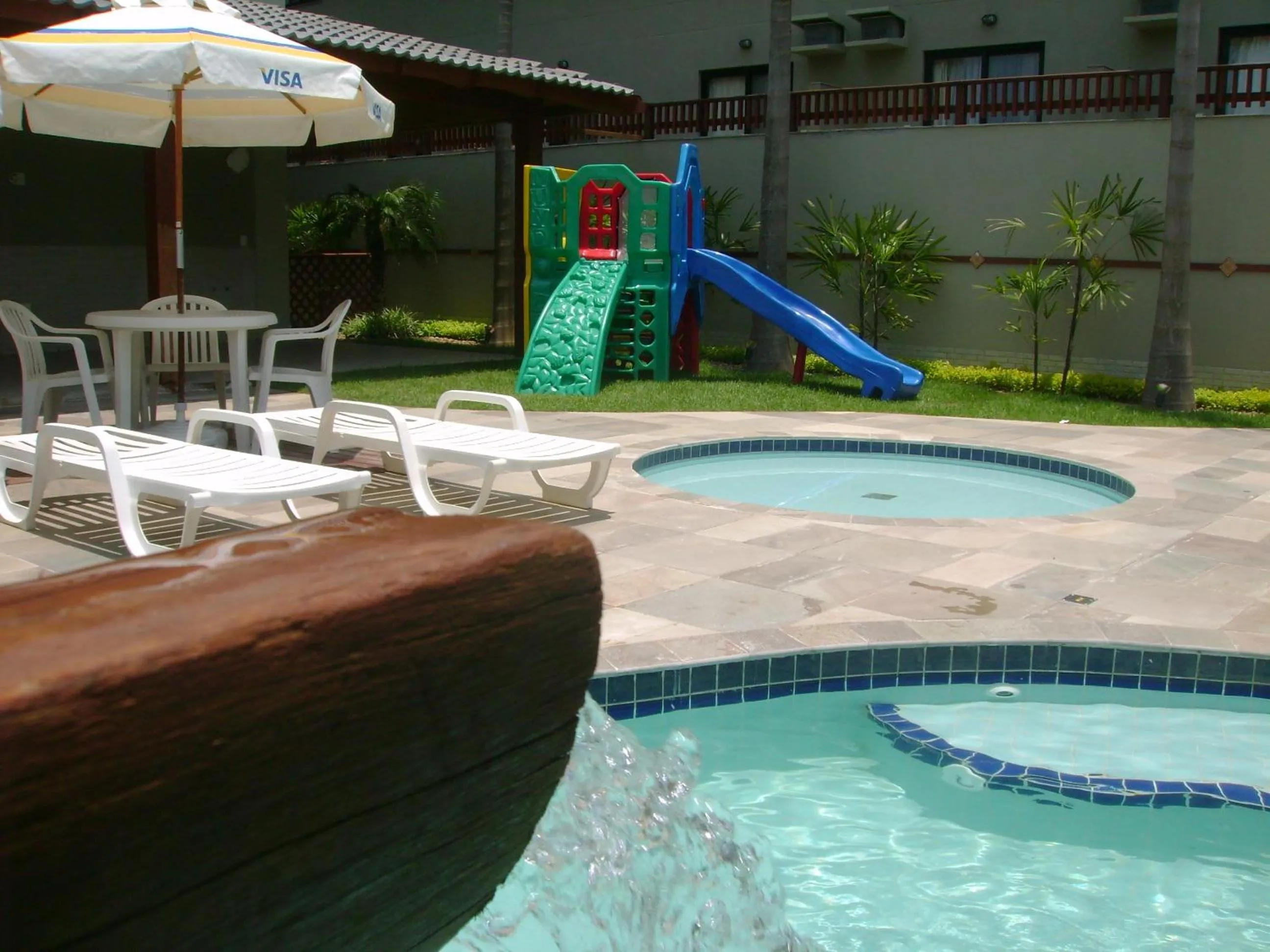 Swimming pool in Hotel Ilhas do Caribe - Na melhor região da Praia da Enseada