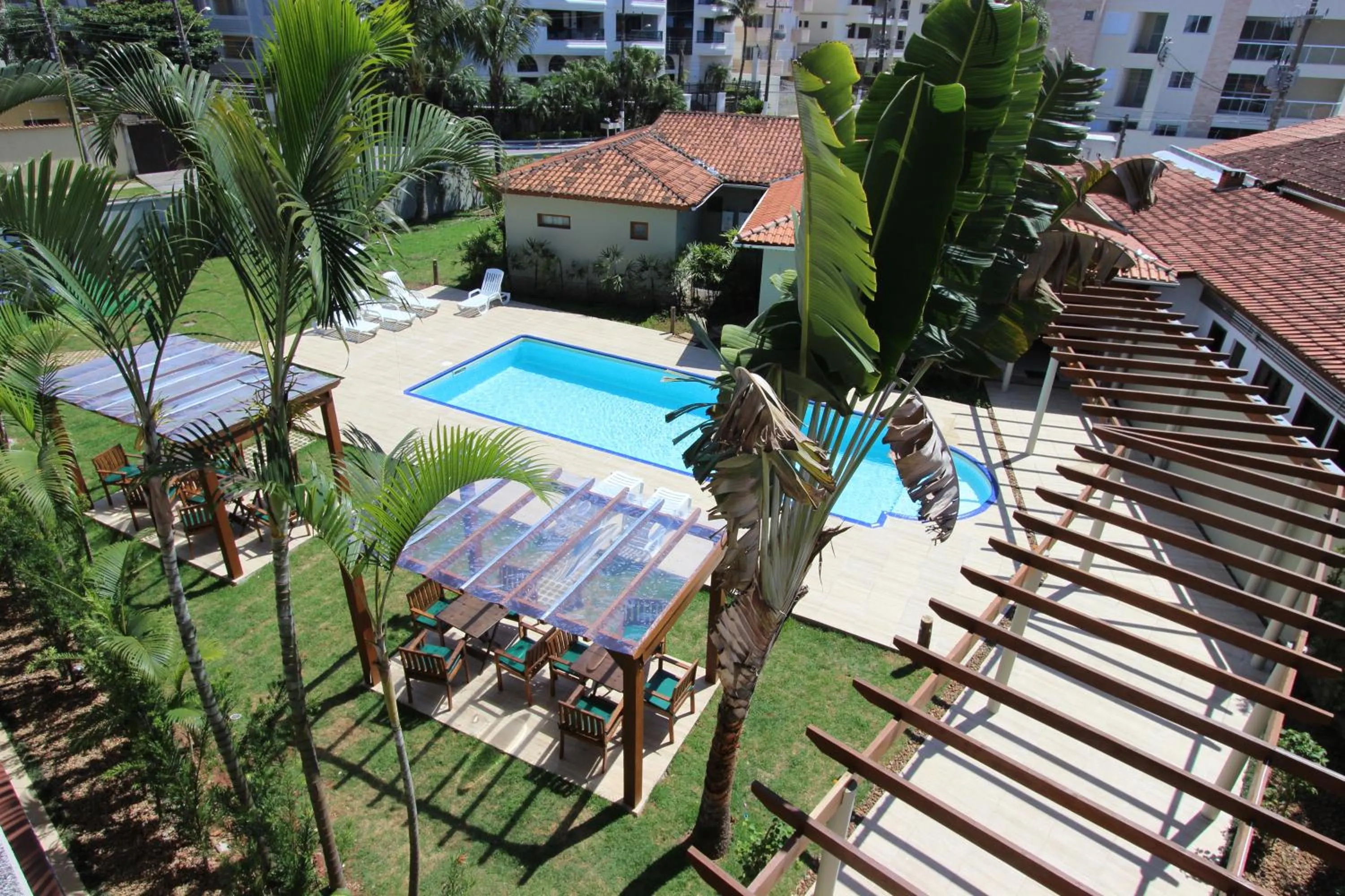 Pool view in Hotel Ilhas do Caribe - Na melhor região da Praia da Enseada