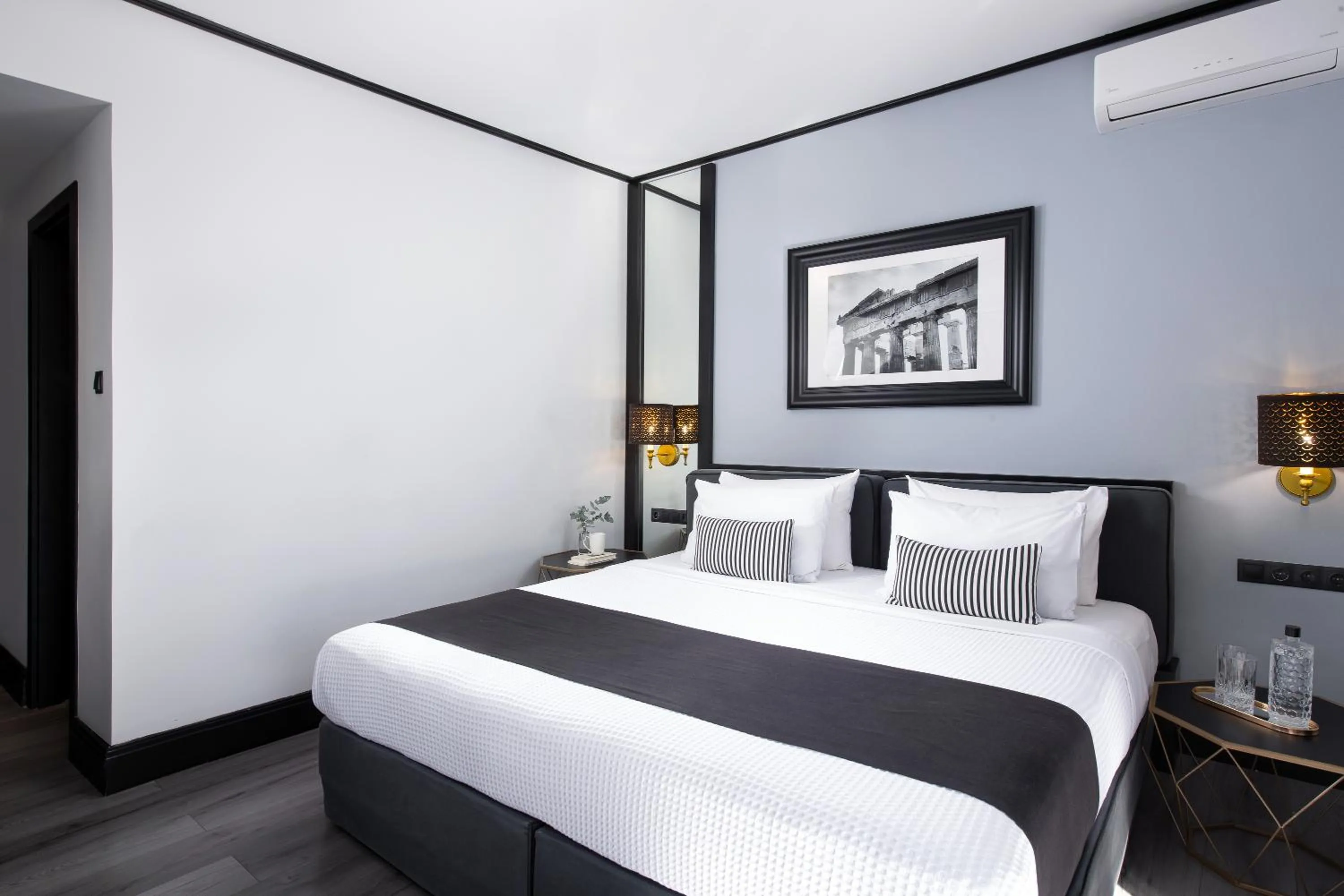 Bedroom, Bed in Athenian Riviera Hotel& Suites