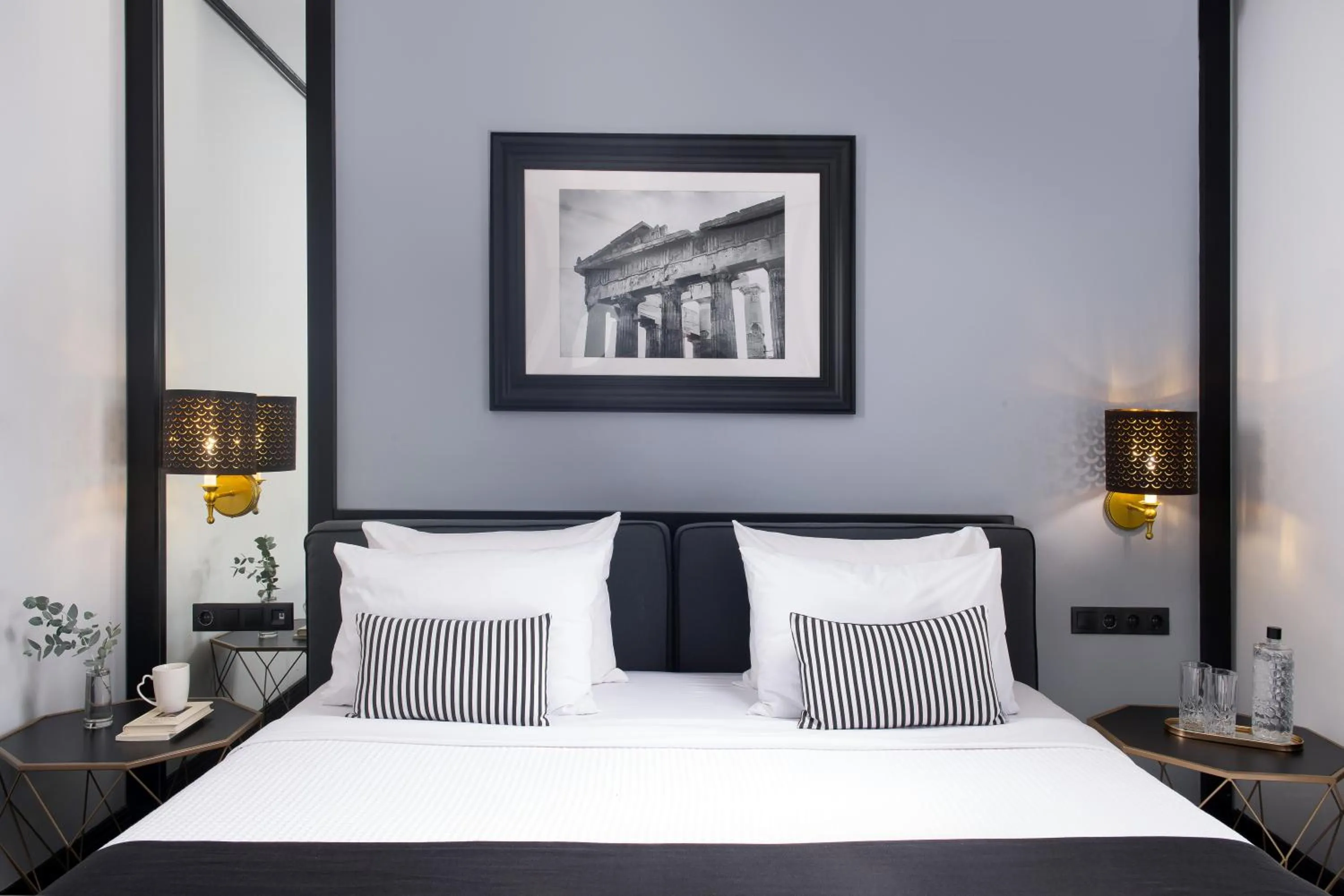 Bedroom, Bed in Athenian Riviera Hotel& Suites