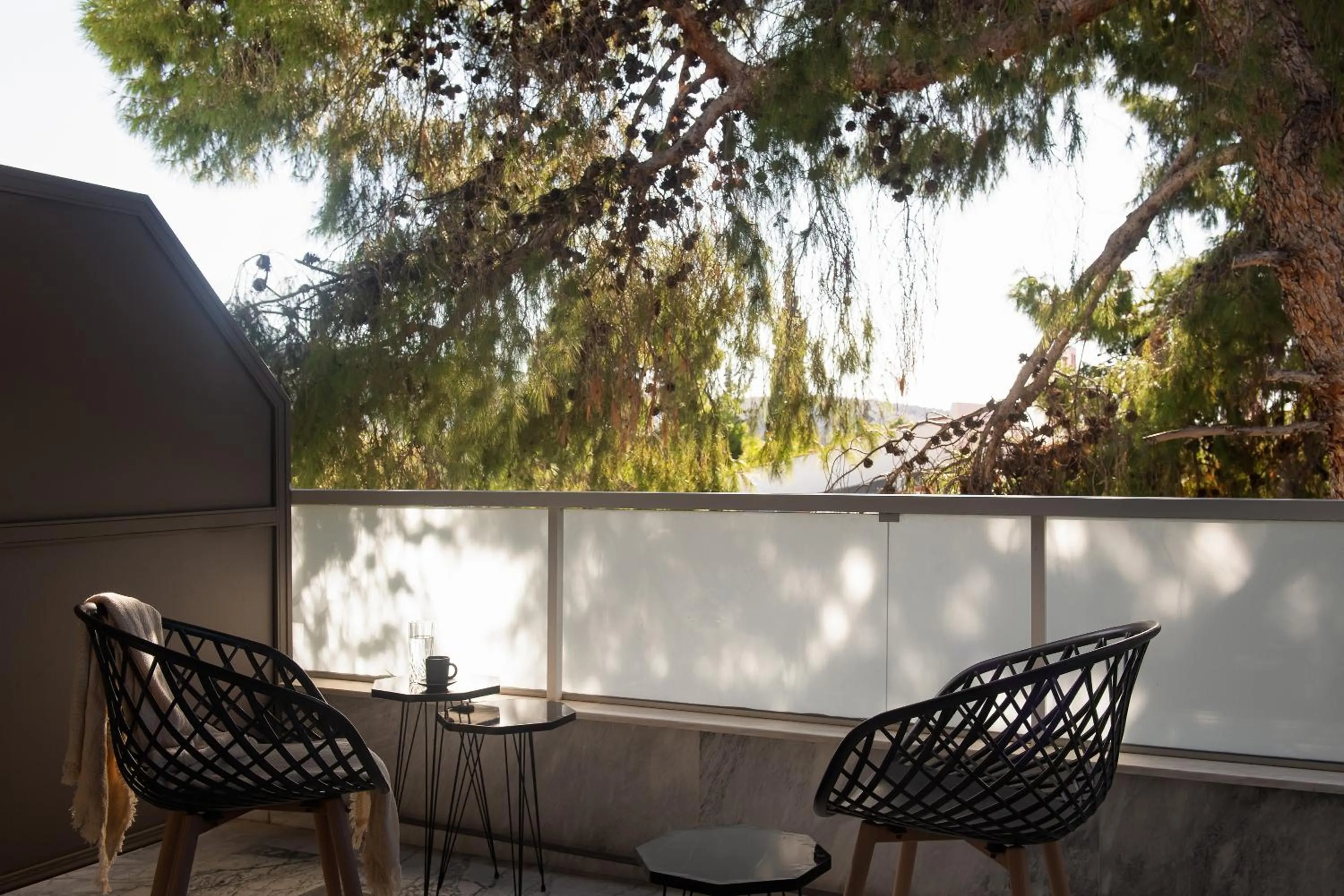 Balcony/Terrace in Athenian Riviera Hotel& Suites