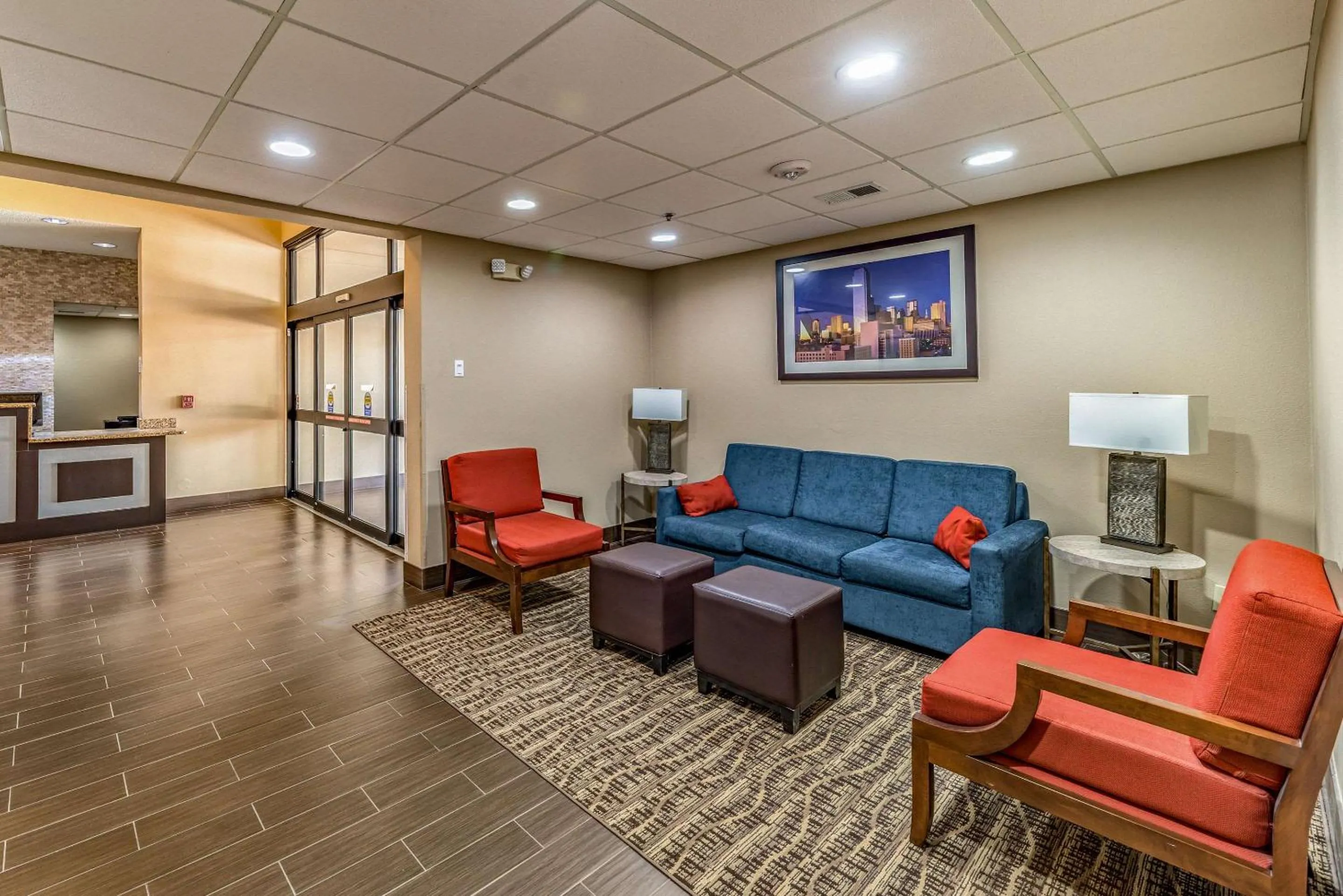 Lobby or reception in Quality Inn West Plano - Dallas