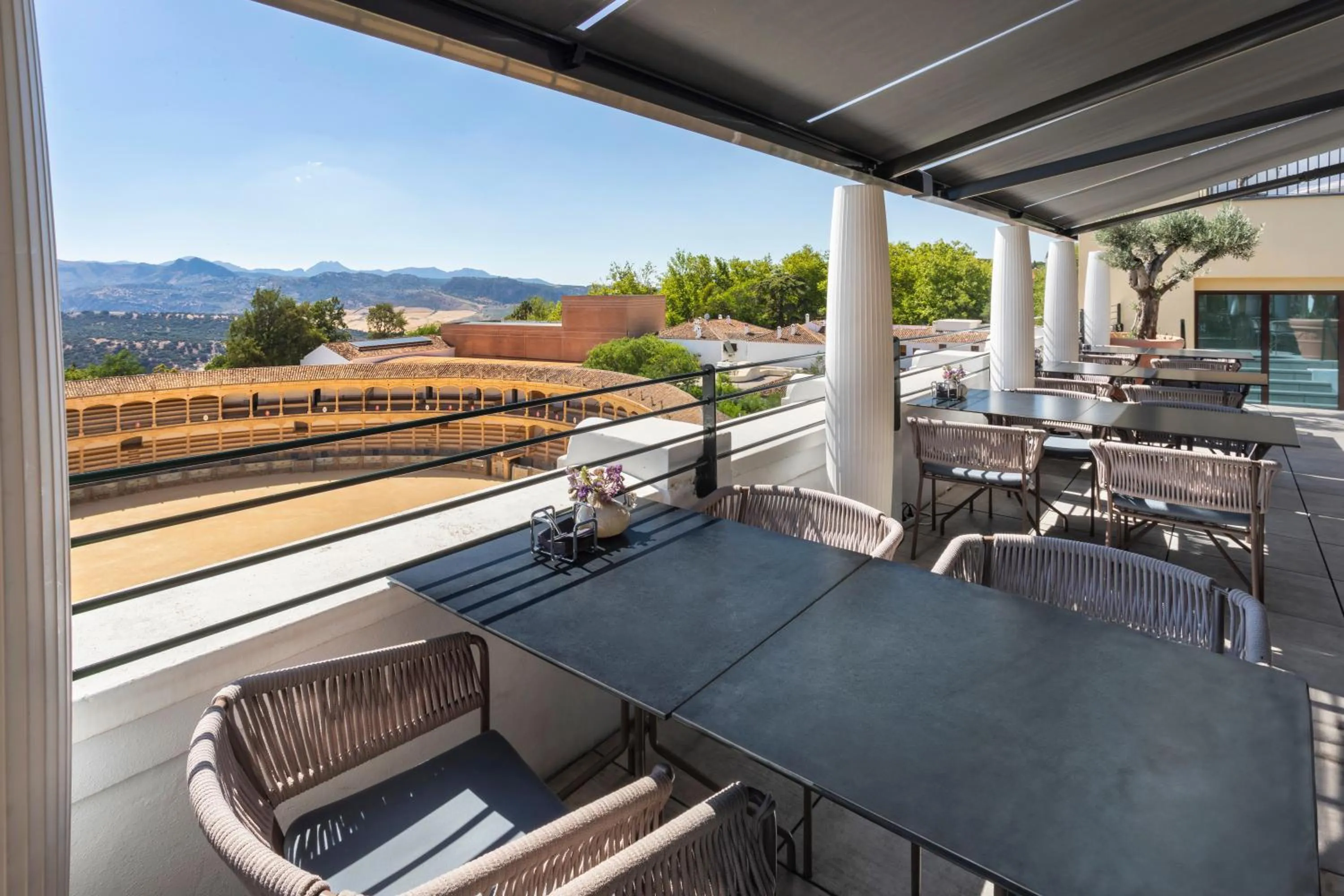 Patio in Catalonia Ronda