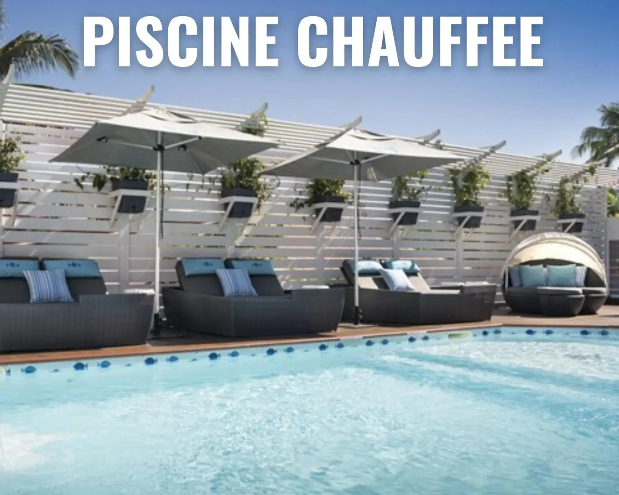 Swimming pool in Hôtel Le Lagon Swimming pool in Hôtel Le Lagon