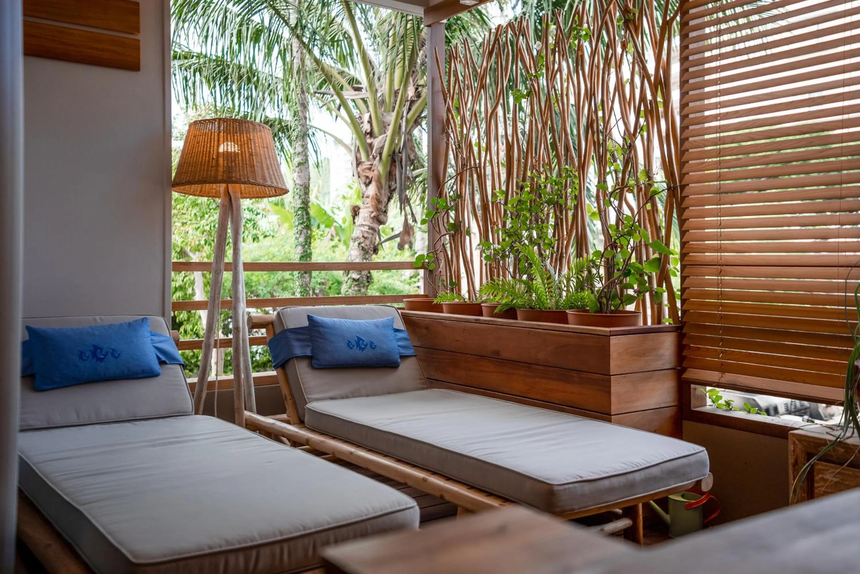 Garden in Hôtel Le Lagon