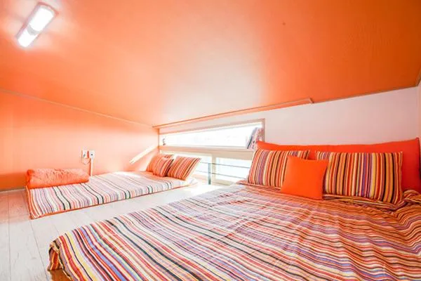 Bed in 오후여섯시펜션