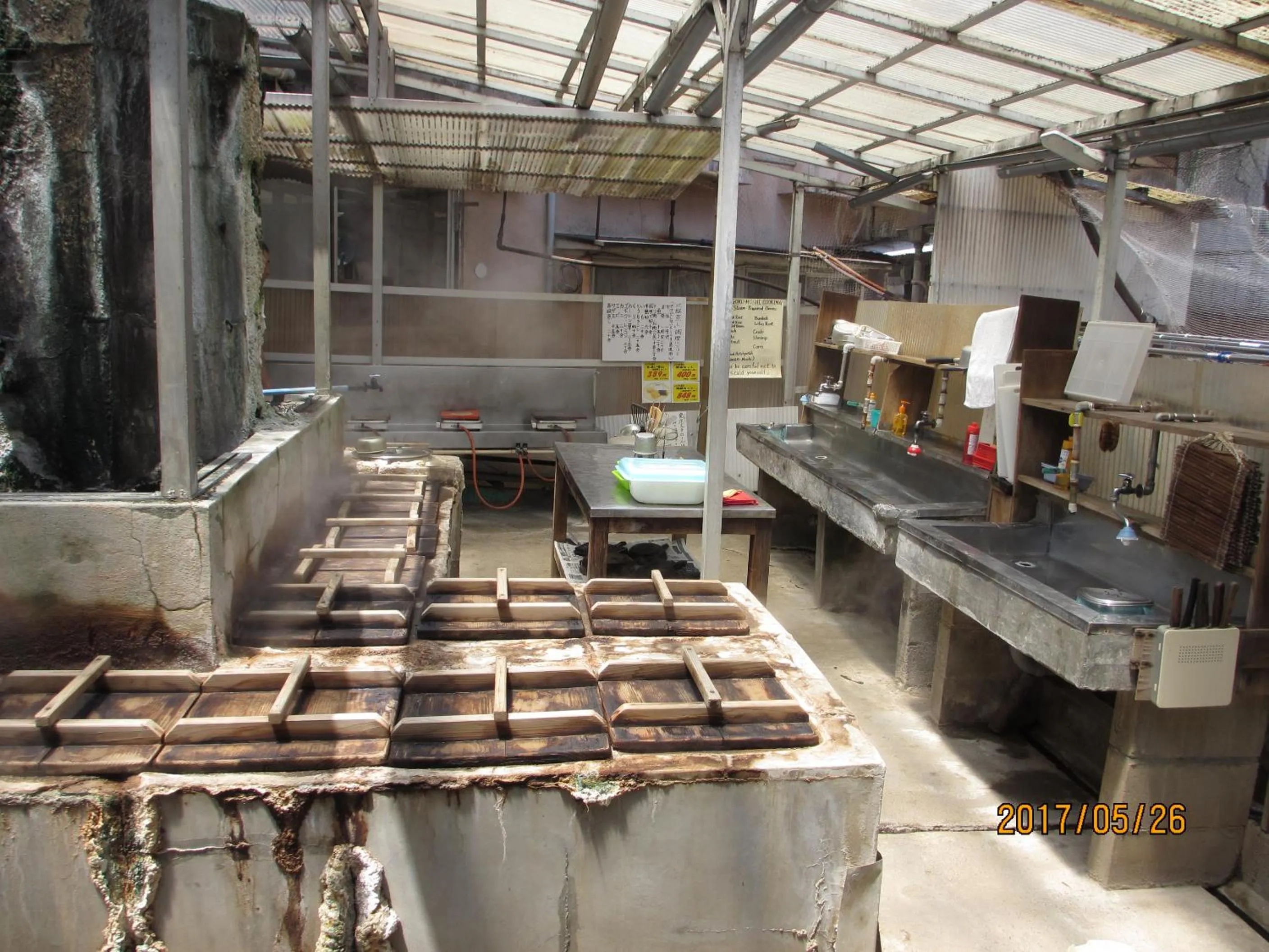 Communal kitchen in YOKOSO Ryokan