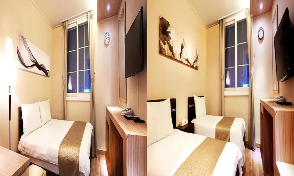 Bed in Uljiro Coop Residence Dongdaemun