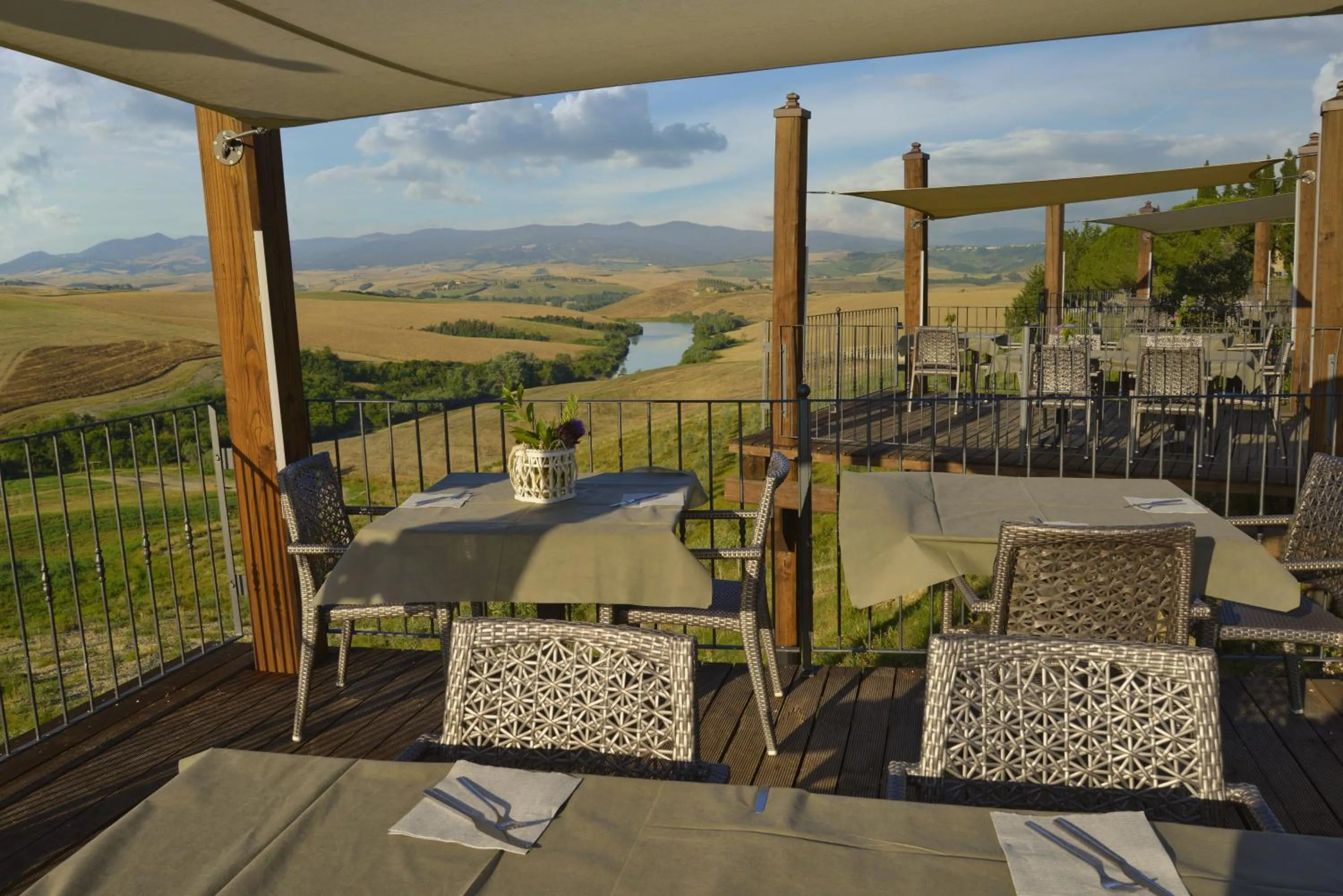 Patio in B&B Diacceroni