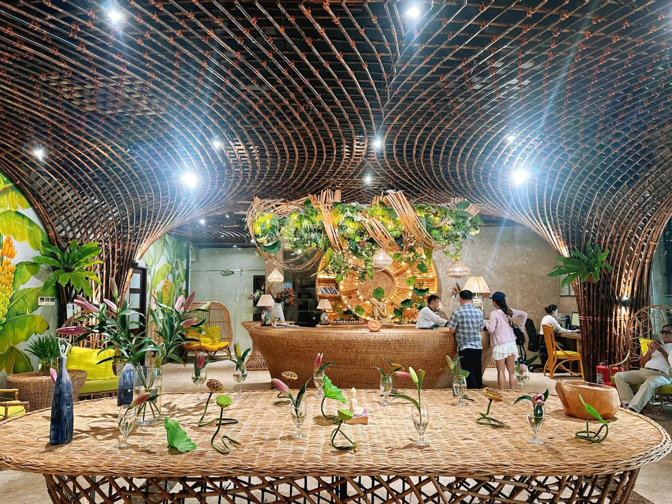 Natural landscape in MissBamboo Hotel Nha Trang