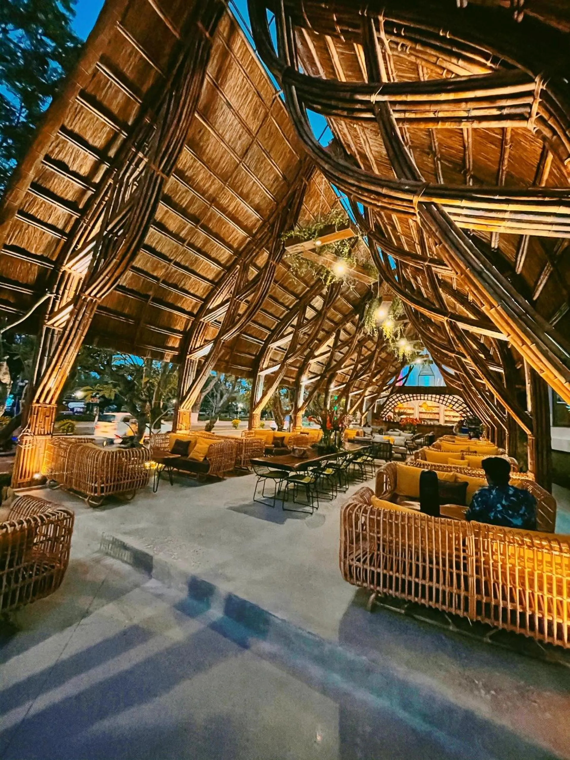 Dining area in MissBamboo Hotel Nha Trang