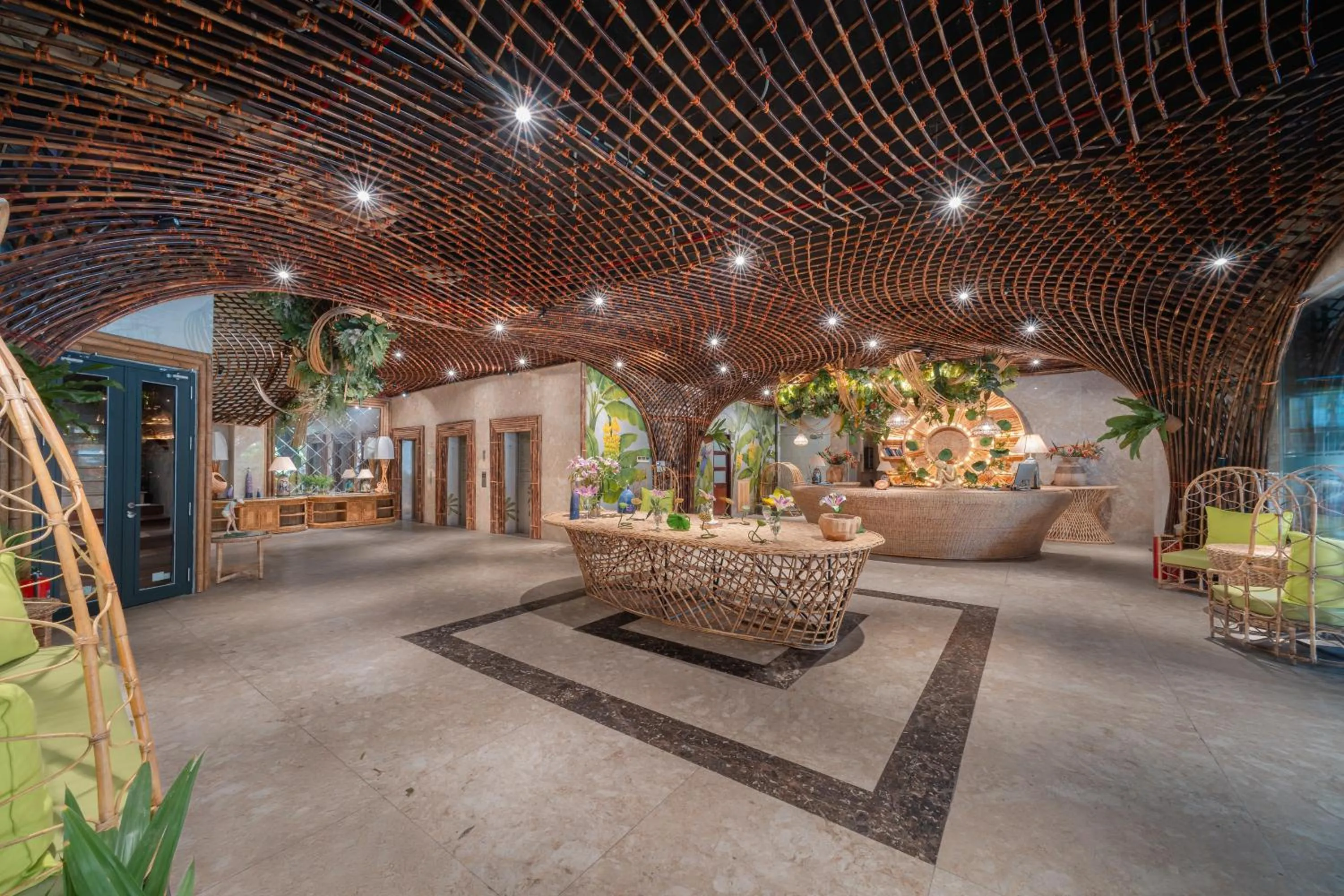 Lobby or reception in MissBamboo Hotel Nha Trang