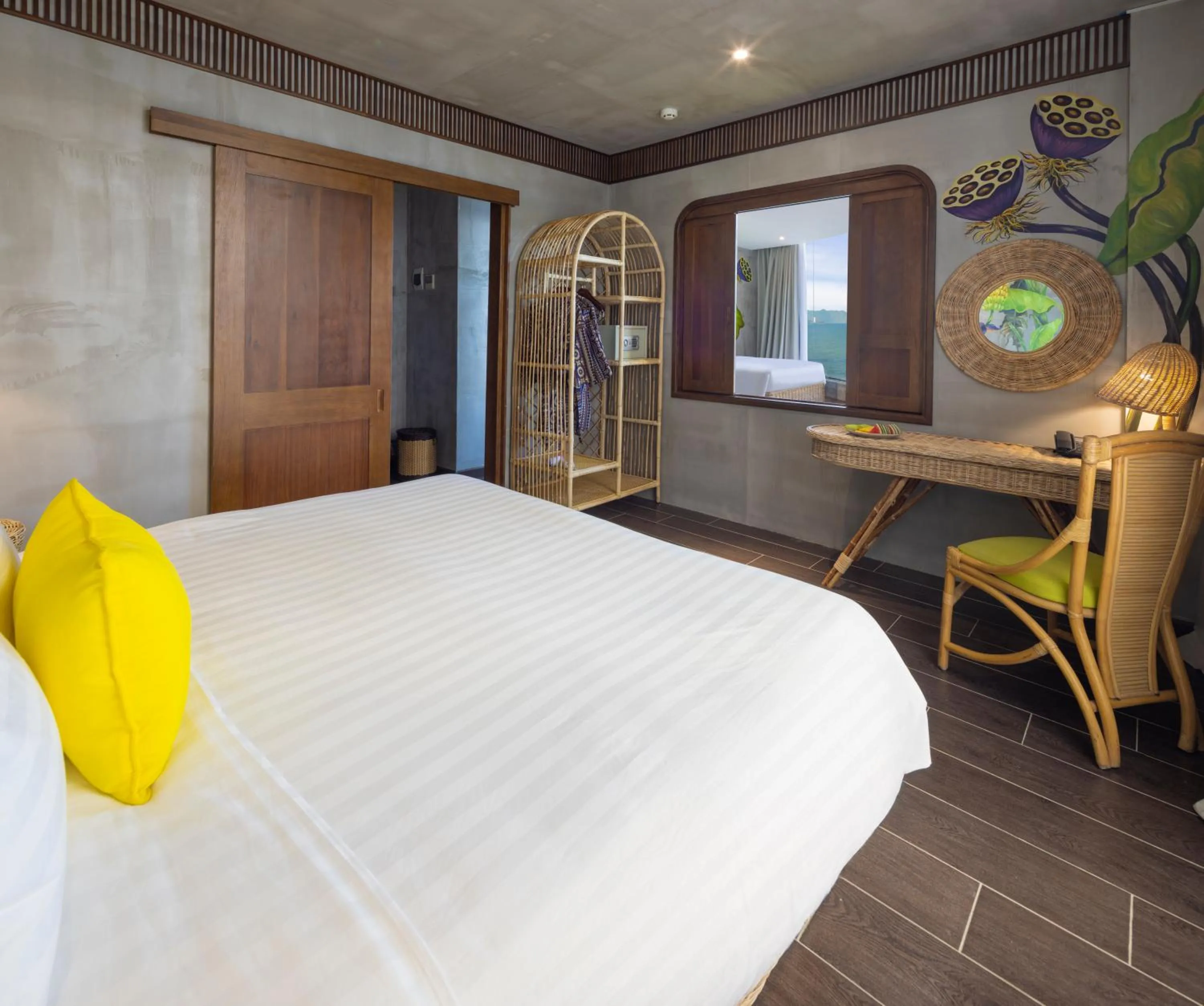Photo of the whole room, Bed in MissBamboo Hotel Nha Trang