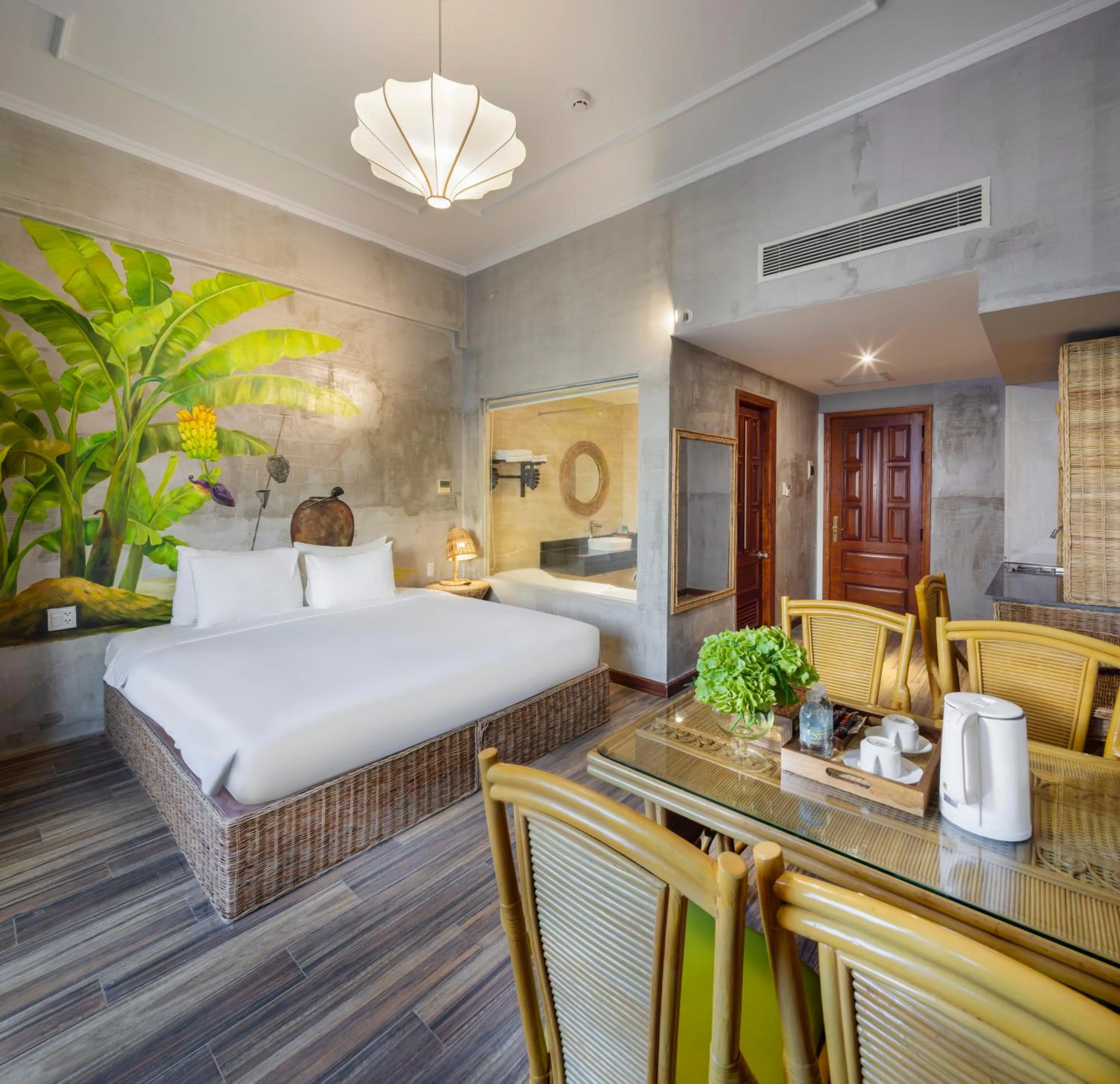 Photo of the whole room, Bed in MissBamboo Hotel Nha Trang