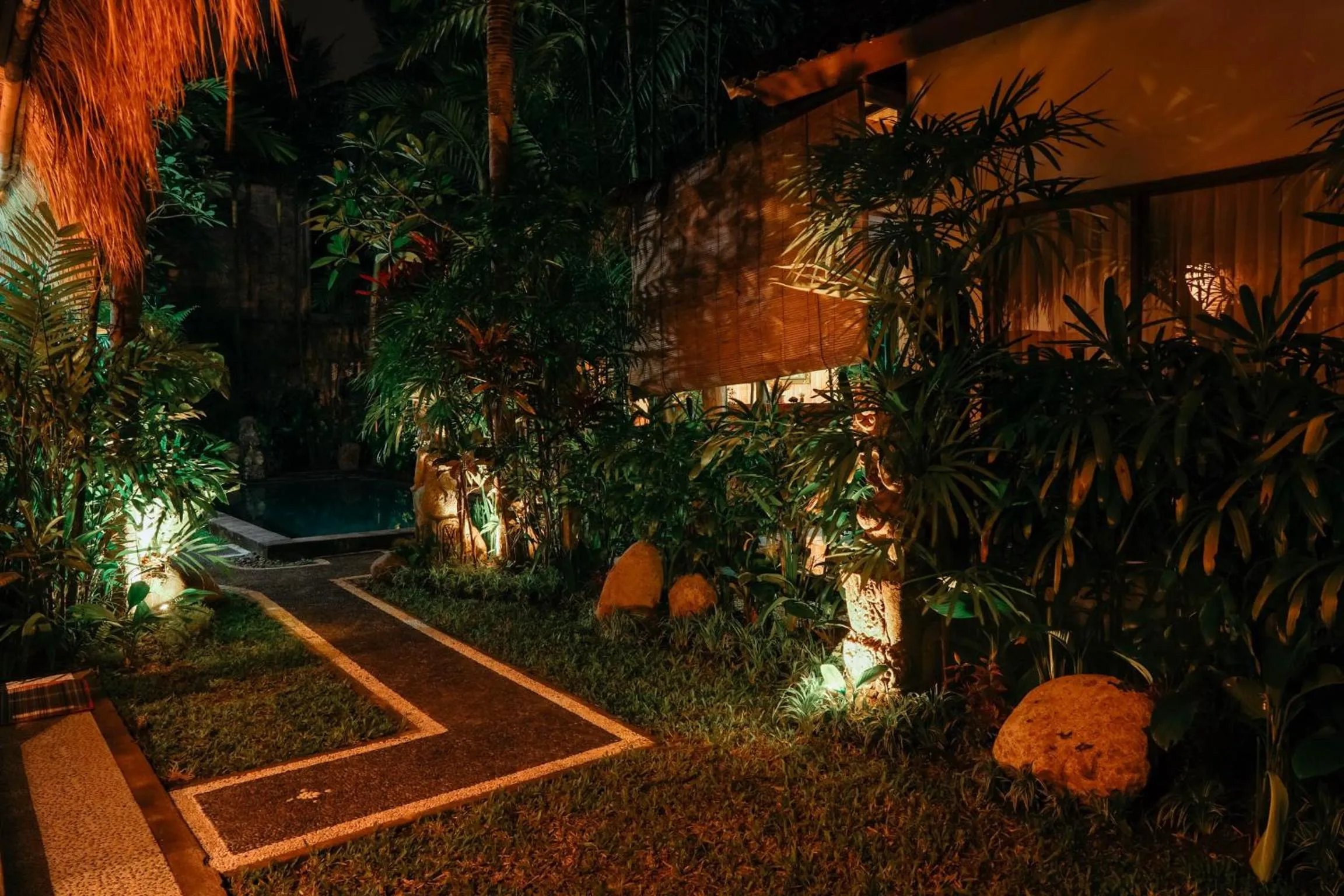 Garden view in Way Ubud