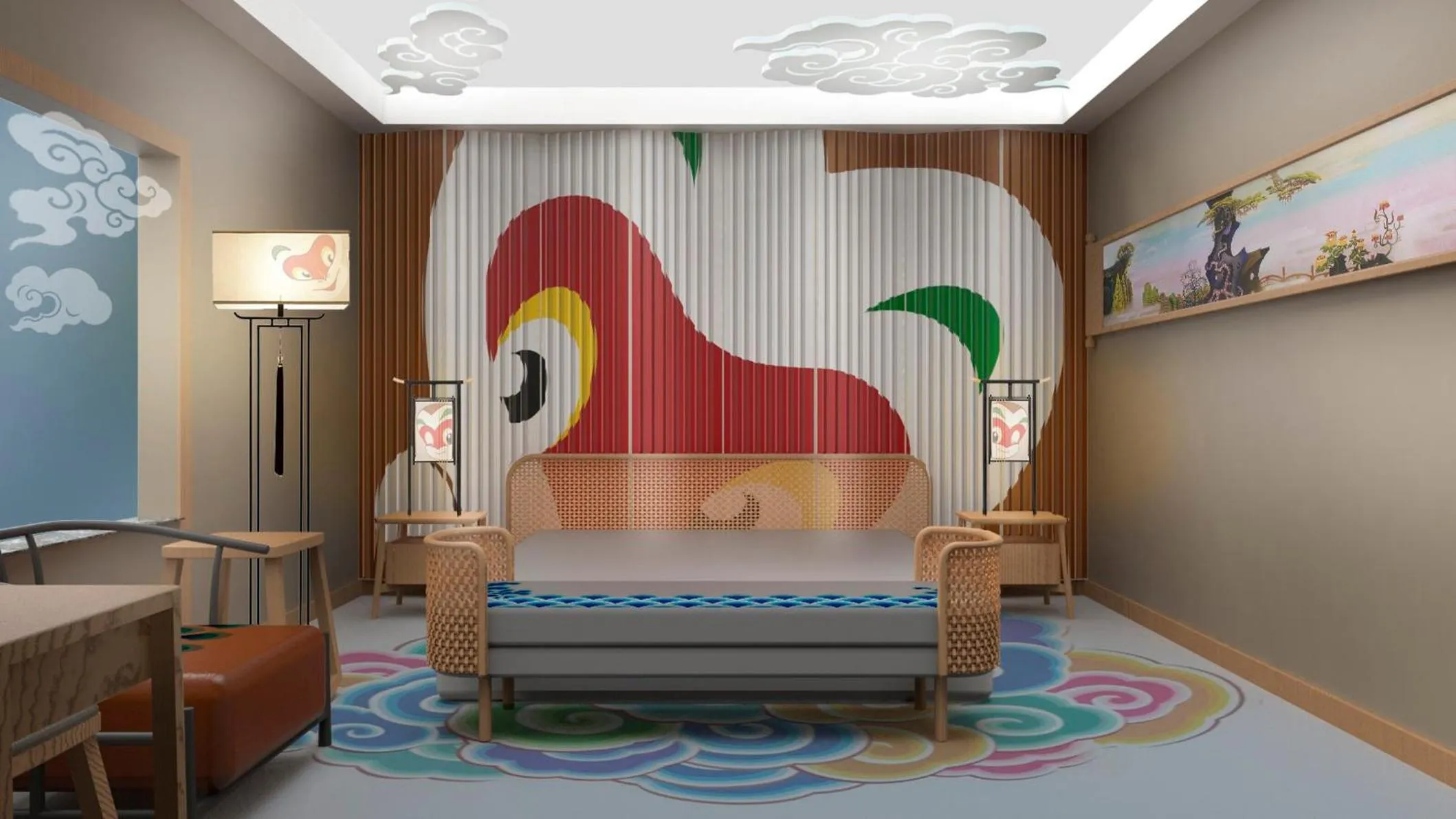 Photo of the whole room, Bed in Crowne Plaza Shanghai by IHG