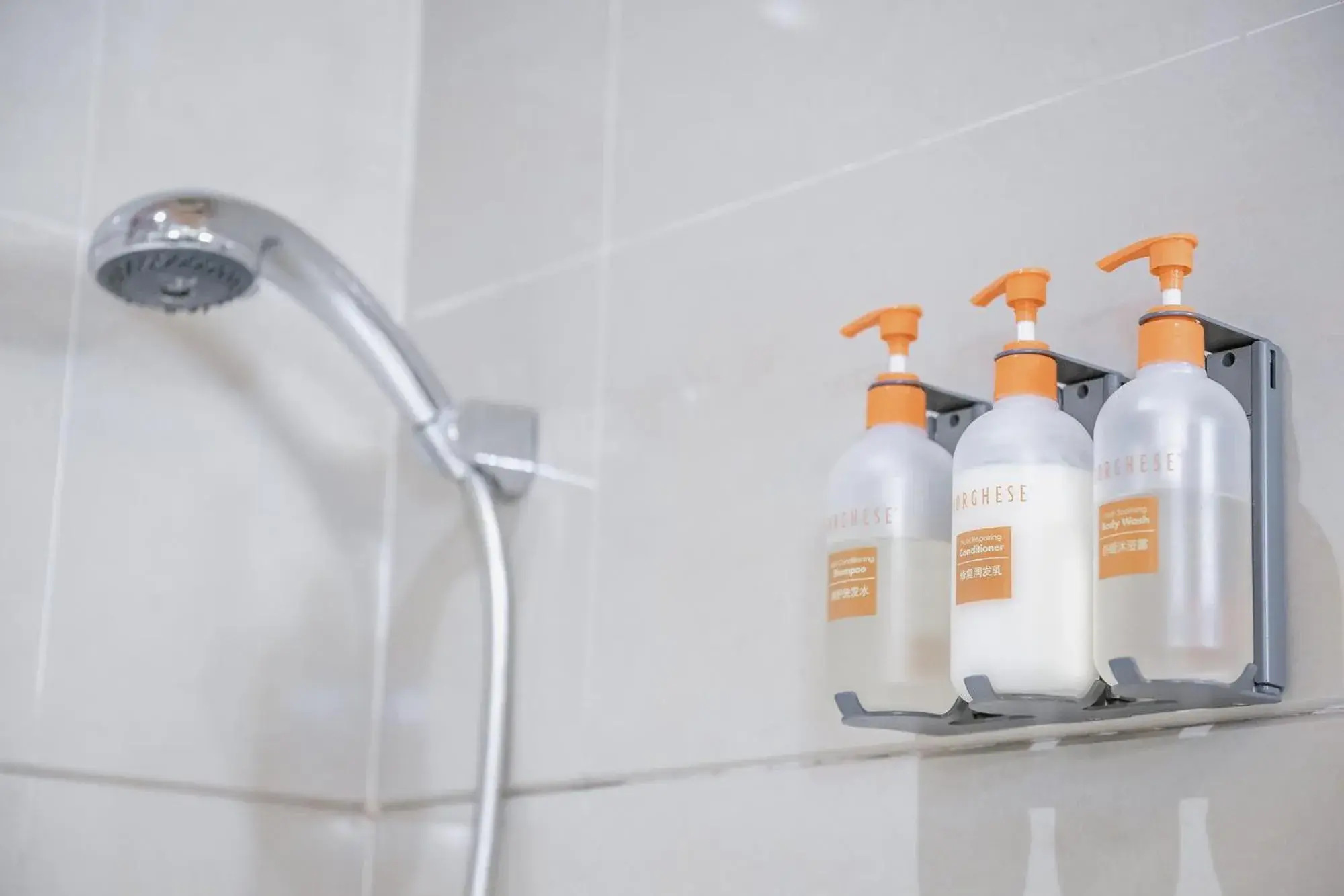 Bathroom in Crowne Plaza Shanghai by IHG Bathroom in Crowne Plaza Shanghai by IHG