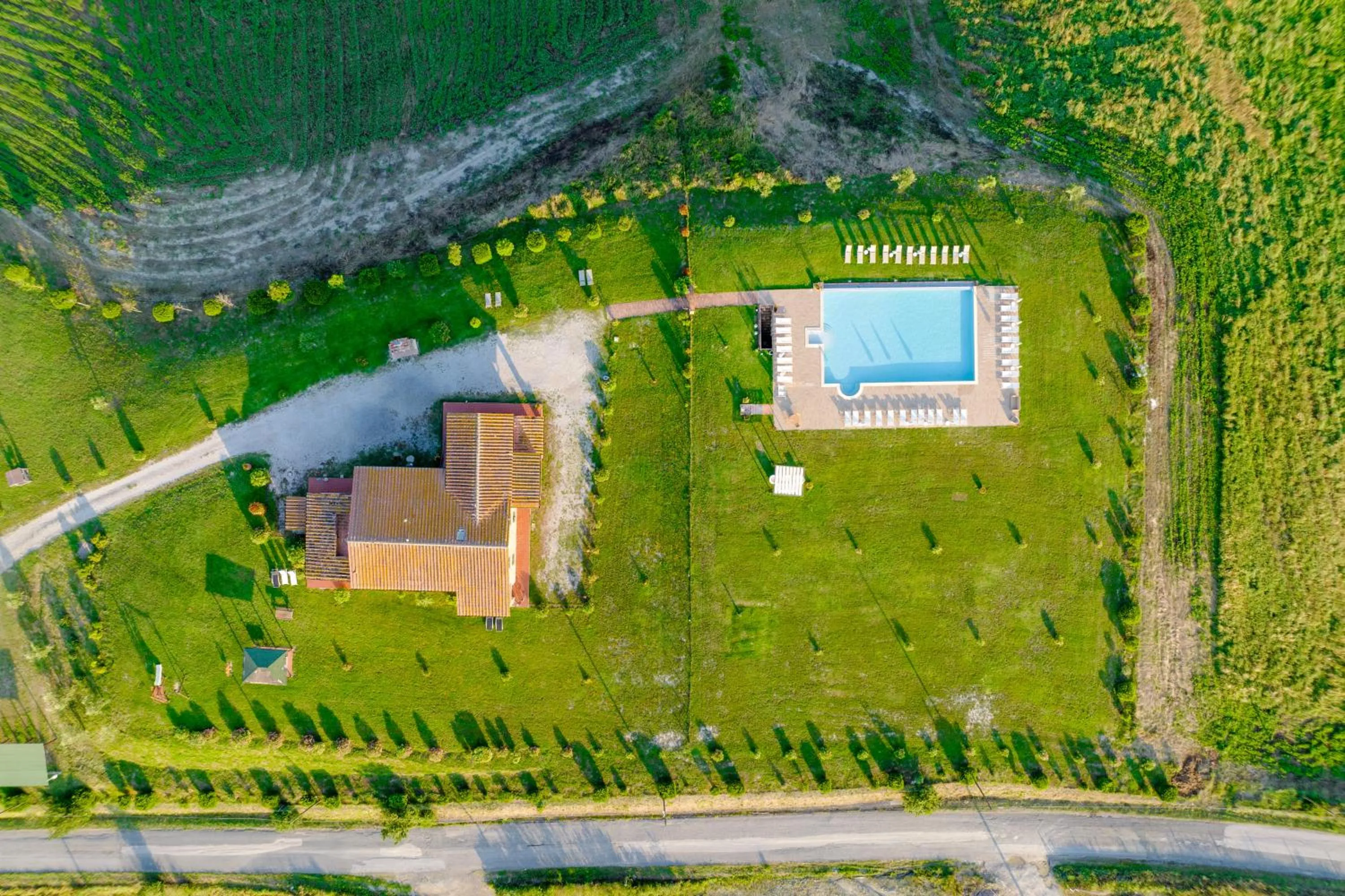 Property building in Agriturismo Panieracci