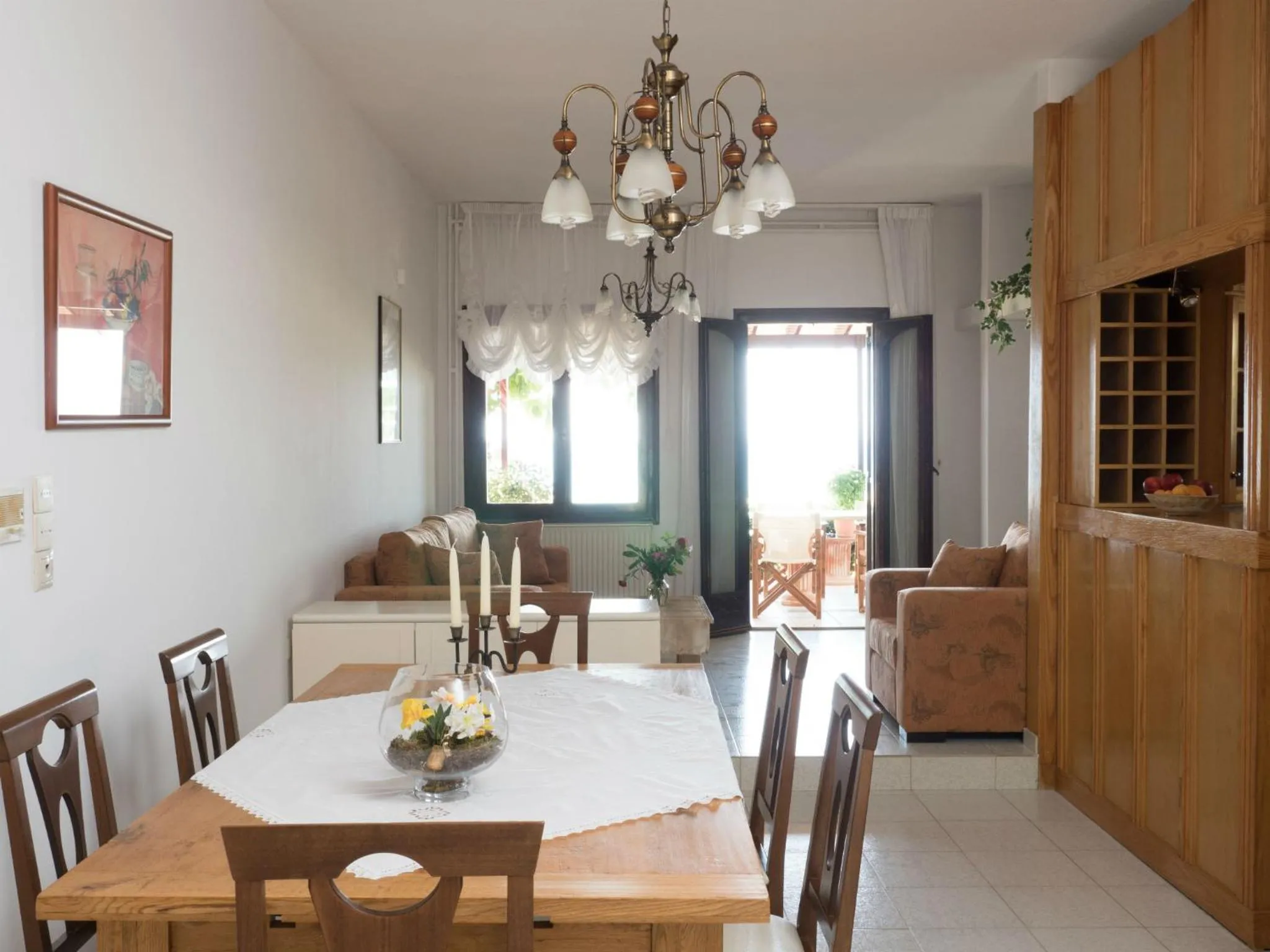 Dining area in Romantic Corner Maisonette houses