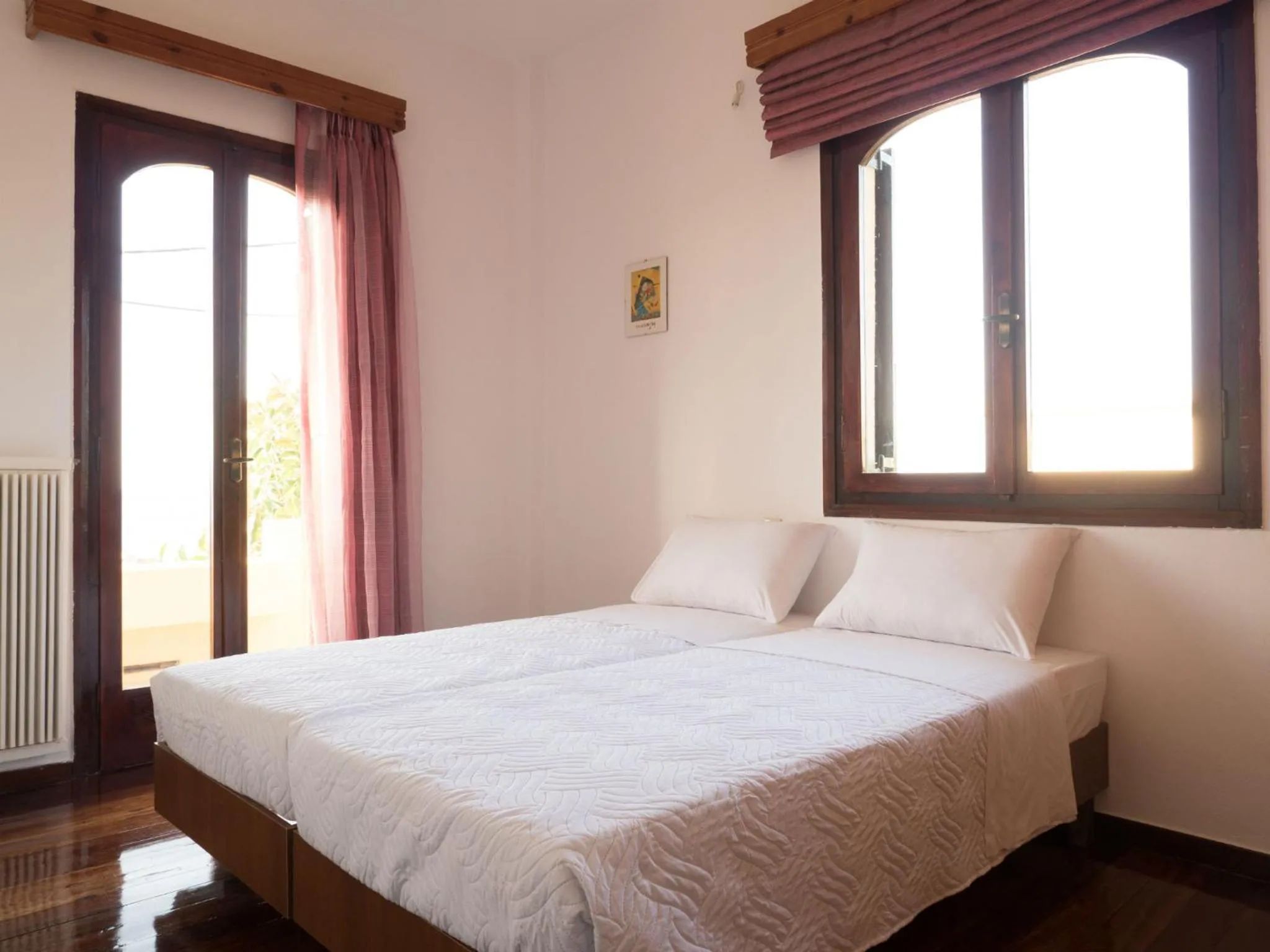 Bed in Romantic Corner Maisonette houses