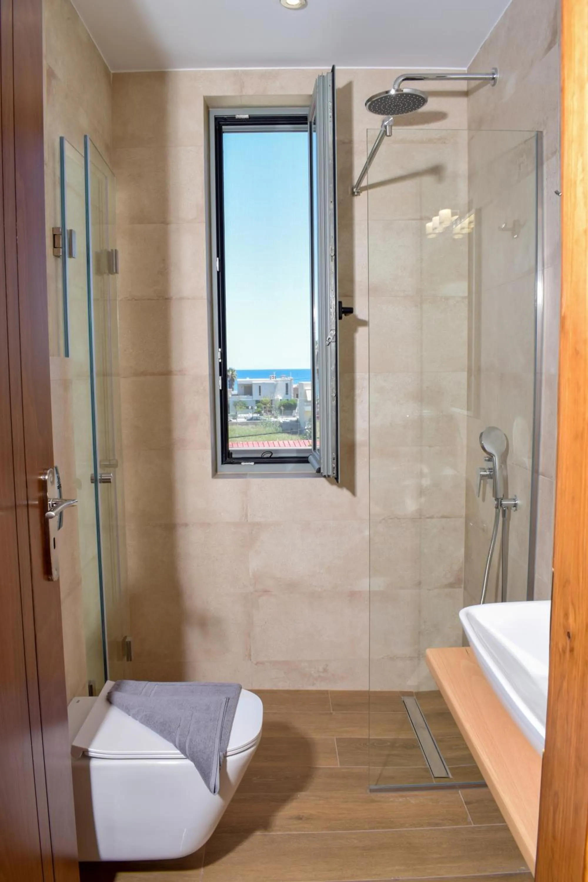 Shower in Romantic Corner Maisonette houses