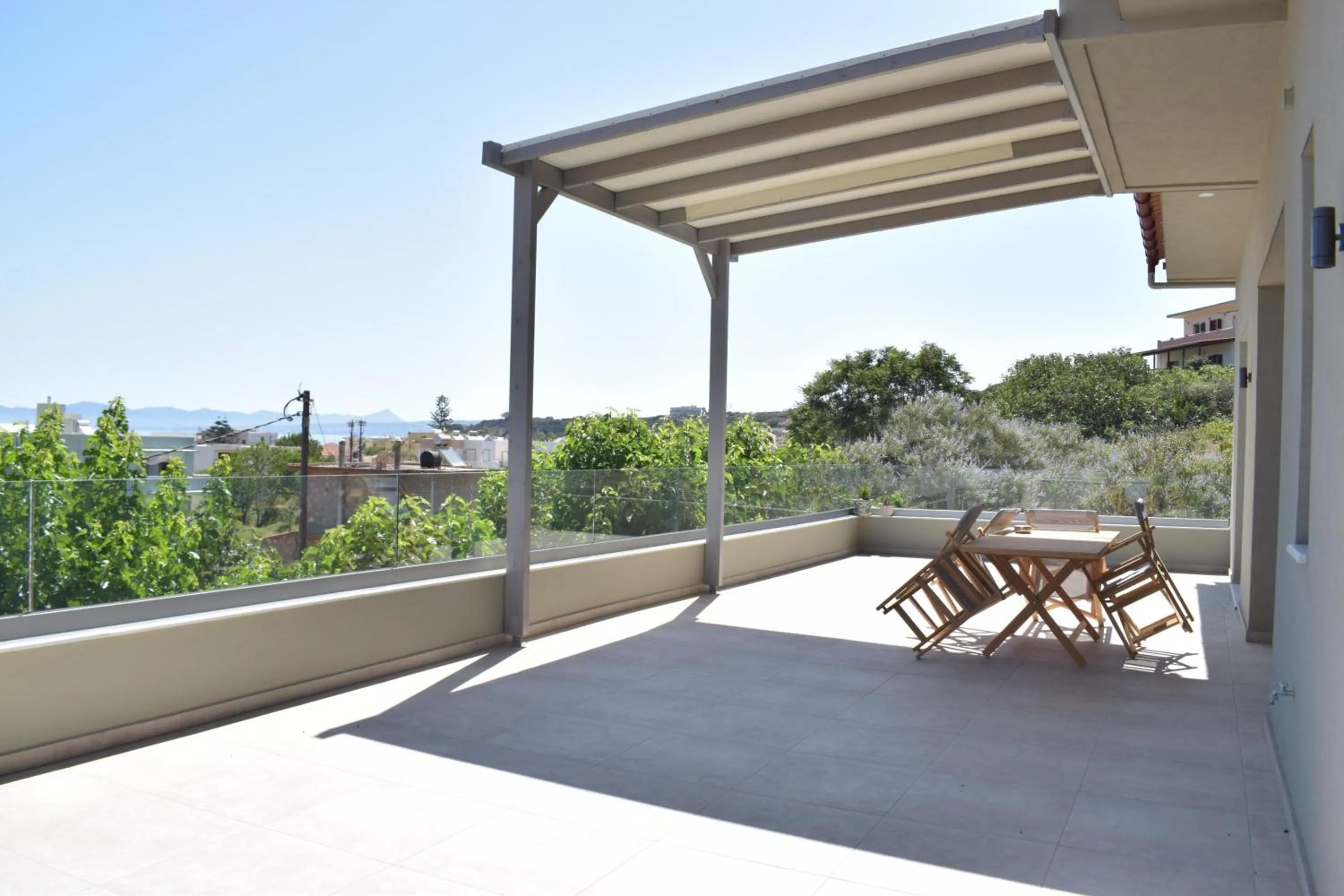 Patio in Romantic Corner Maisonette houses