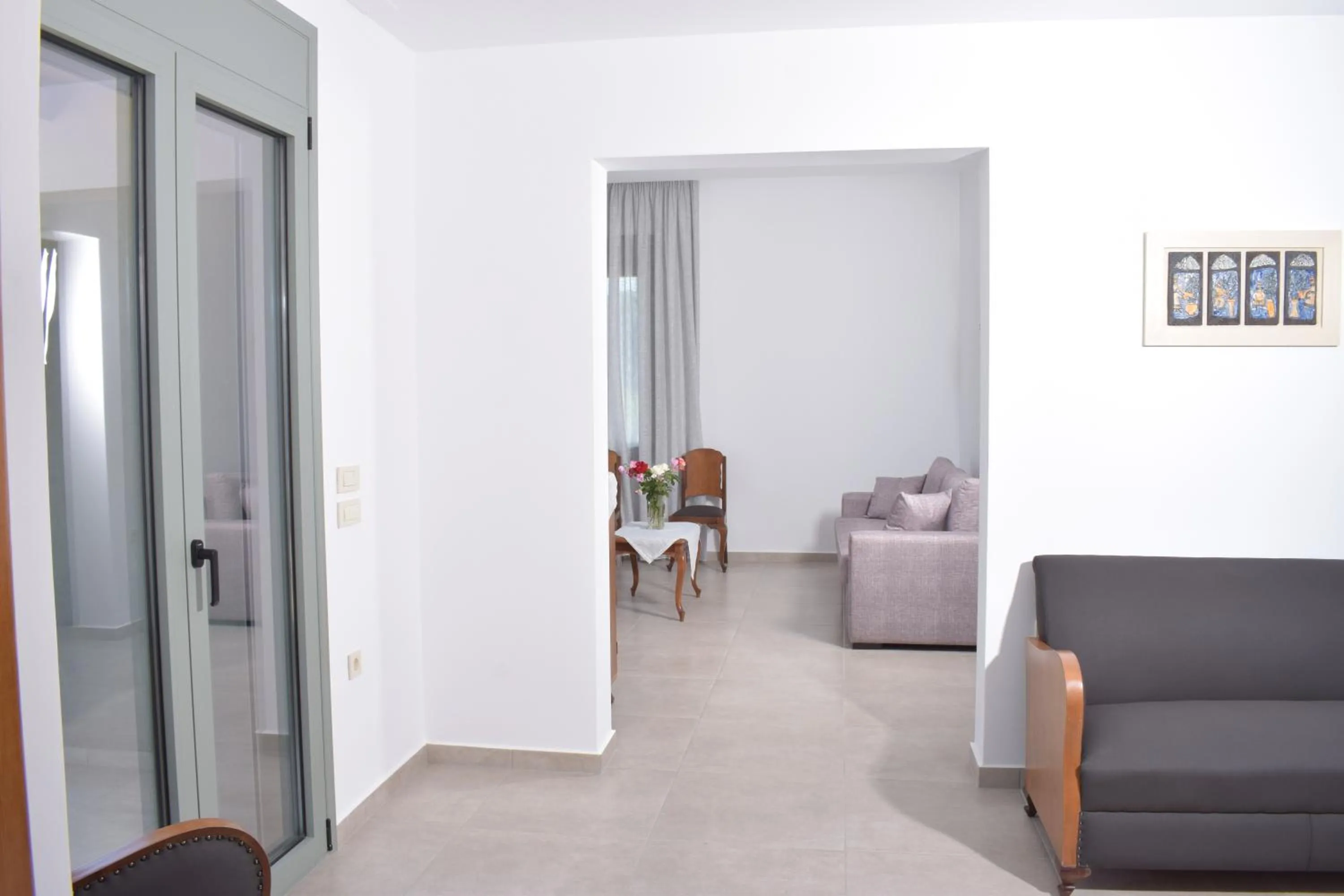 Living room in Romantic Corner Maisonette houses