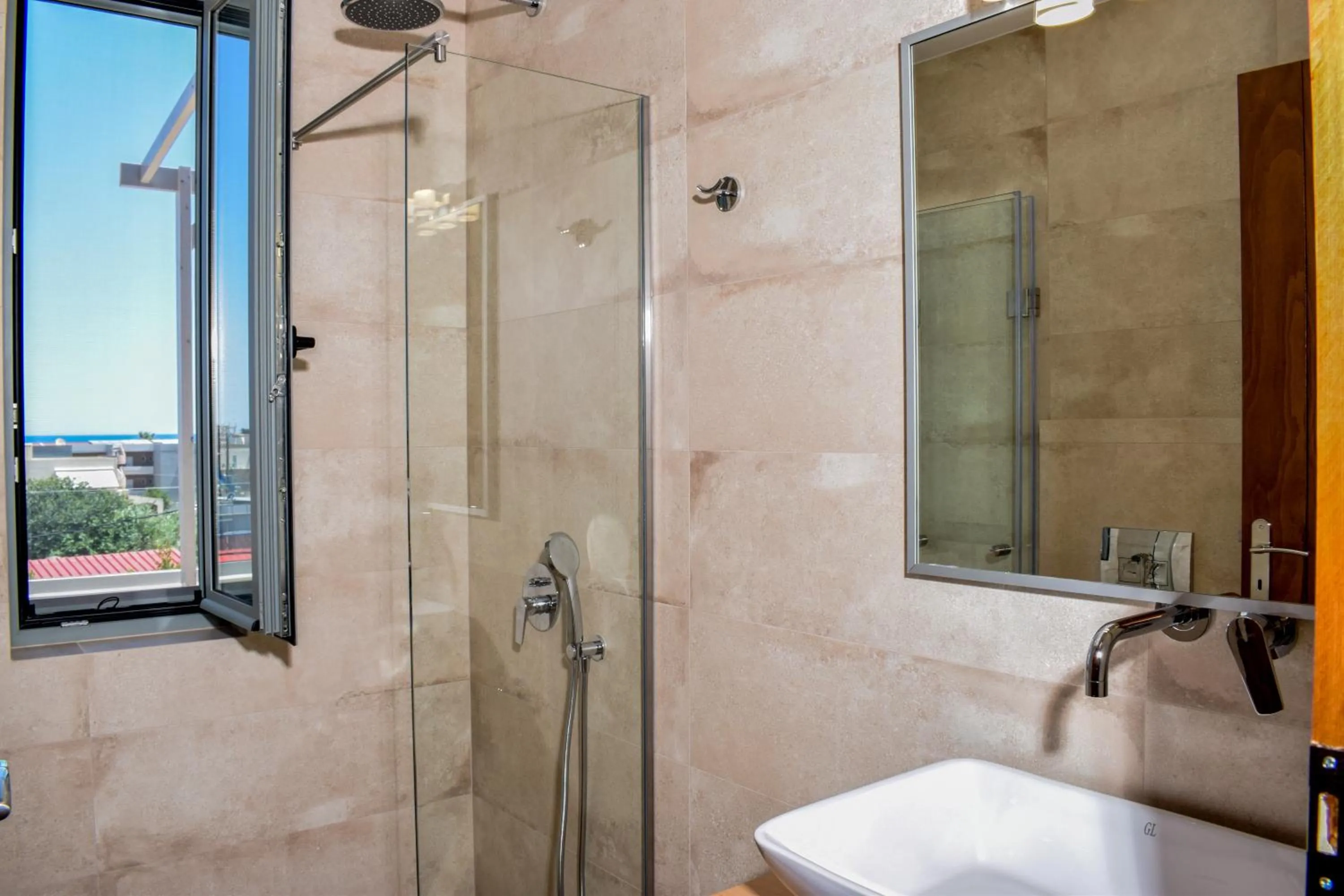Shower in Romantic Corner Maisonette houses