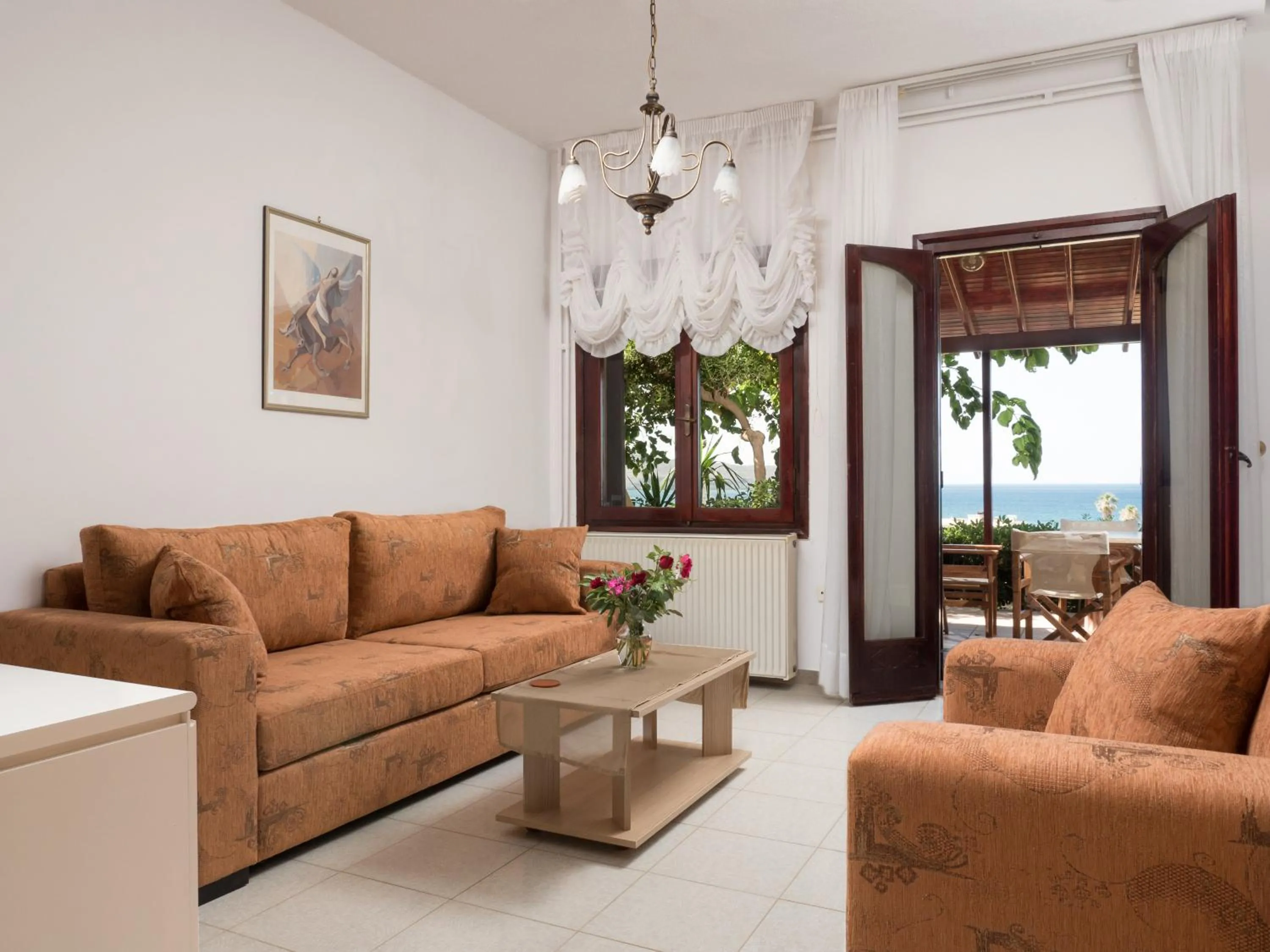 Living room in Romantic Corner Maisonette houses