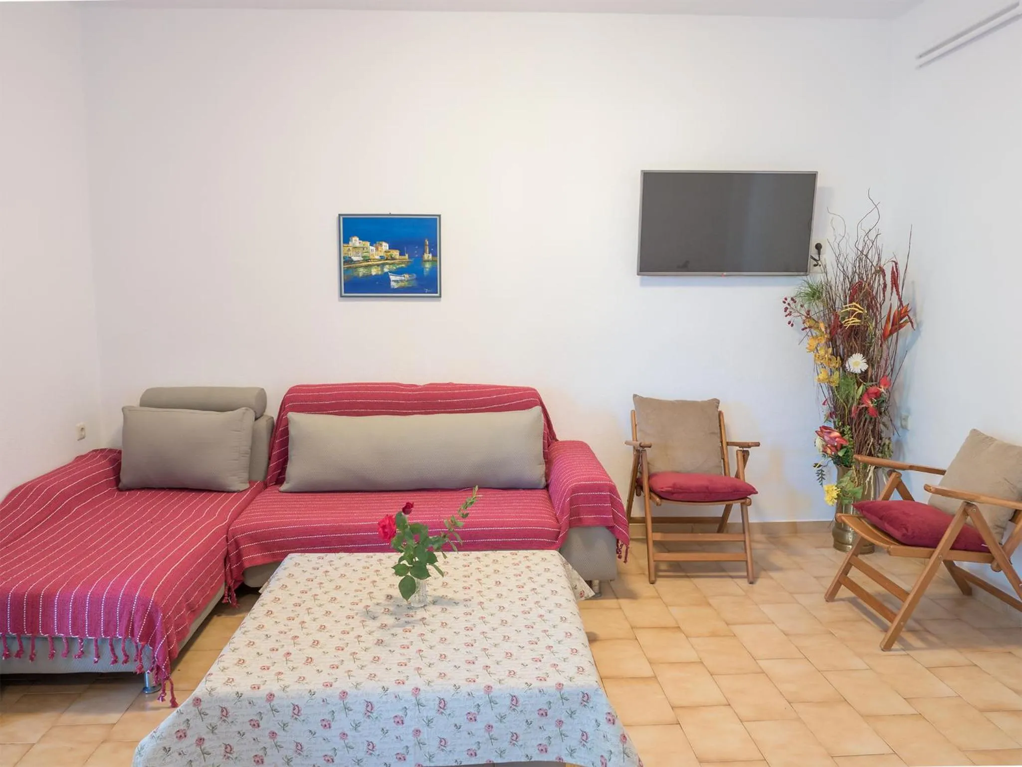 TV and multimedia, Bed in Romantic Corner Maisonette houses