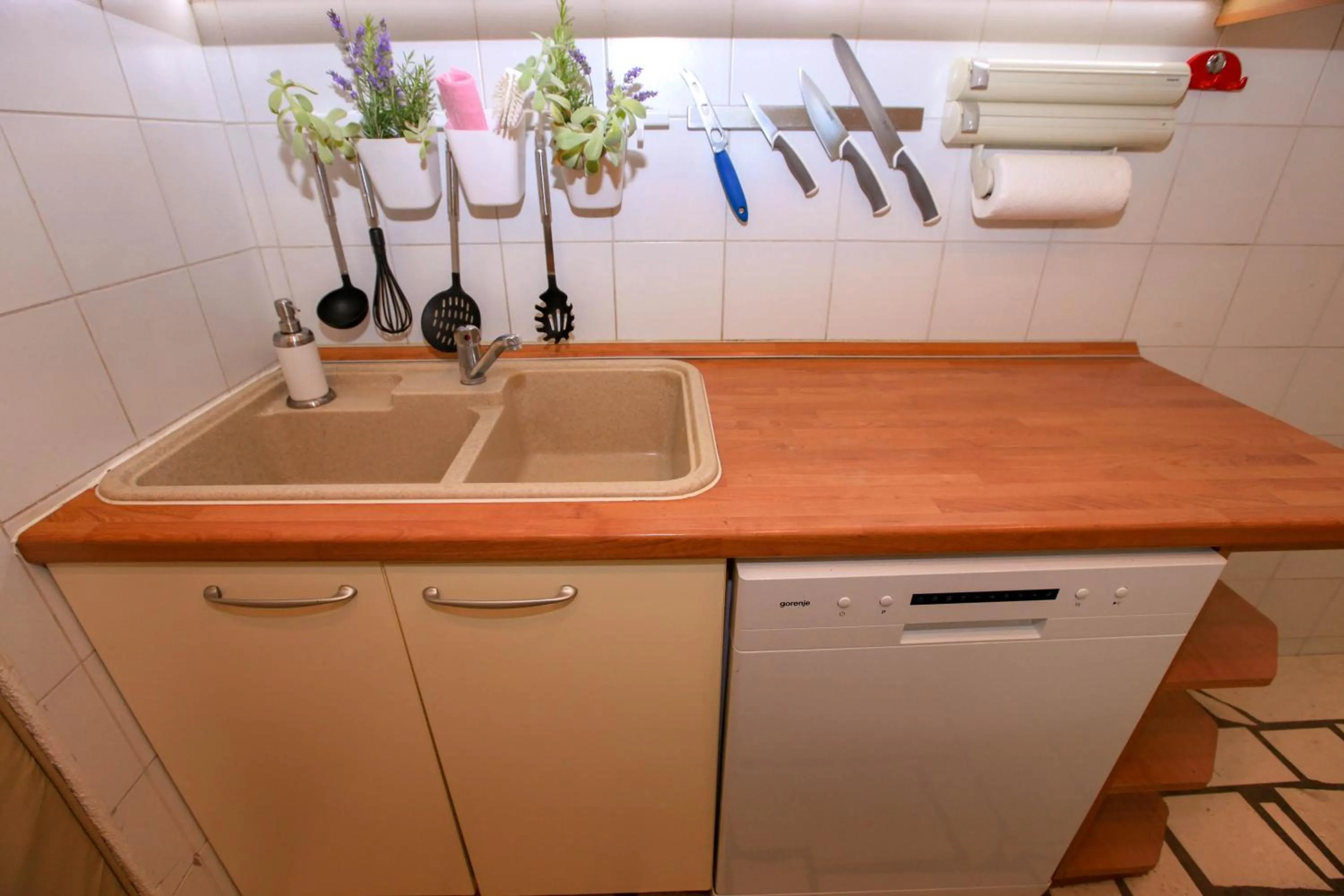 Kitchen or kitchenette in Apartments Erika