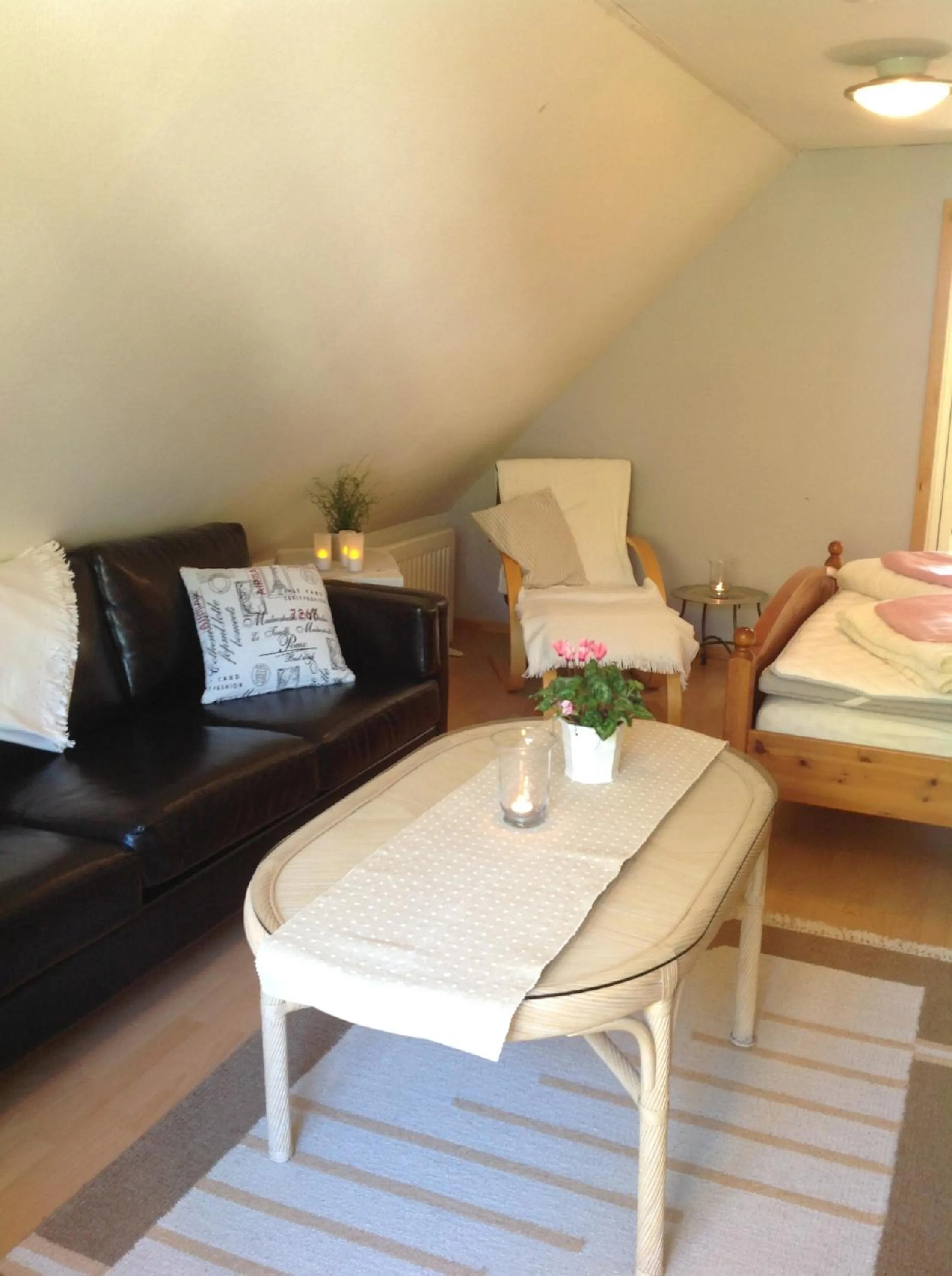 Bedroom in Gånarps rum och Stuguthyrning