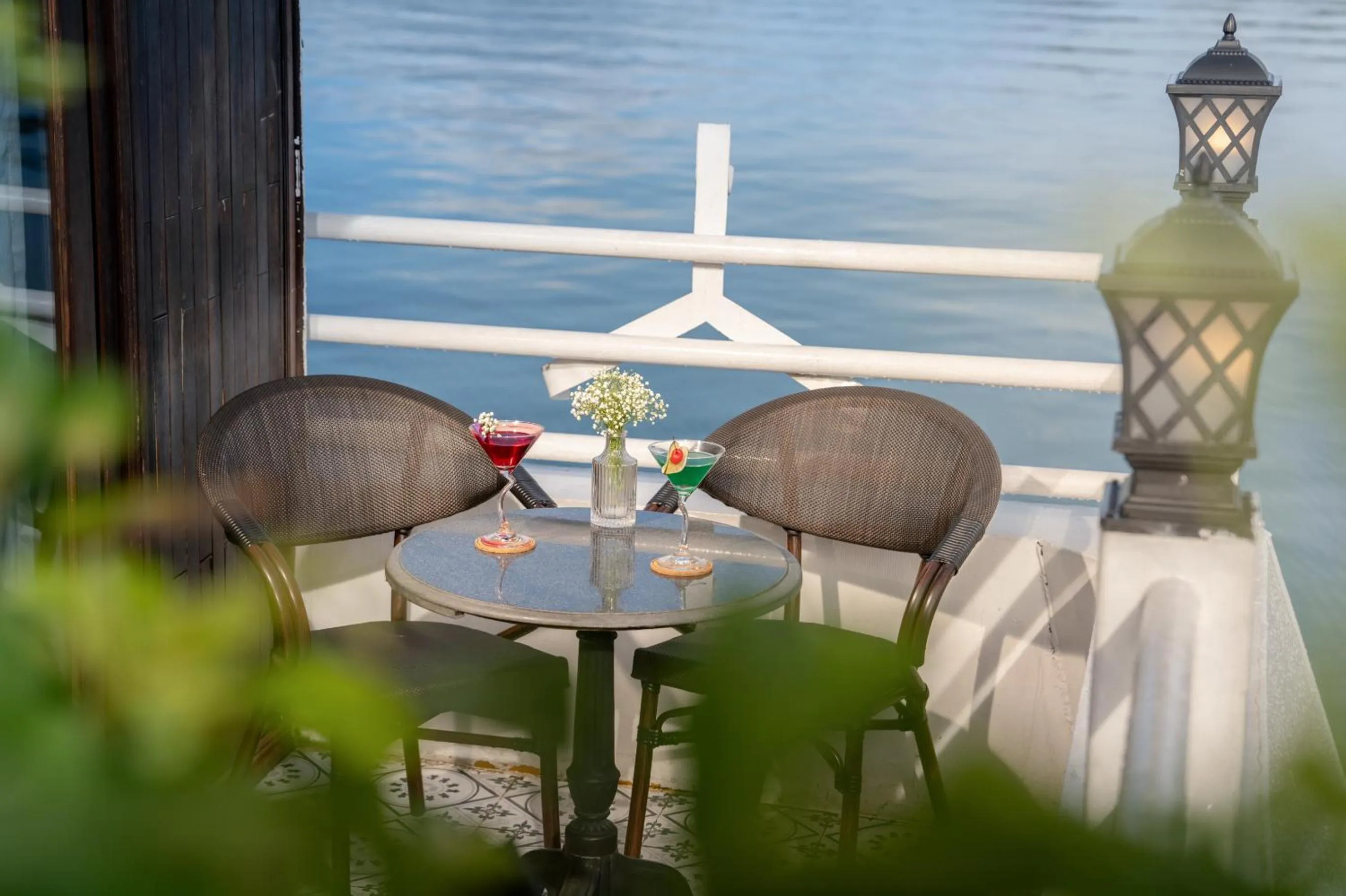 Balcony/Terrace in Halong Athena Cruise