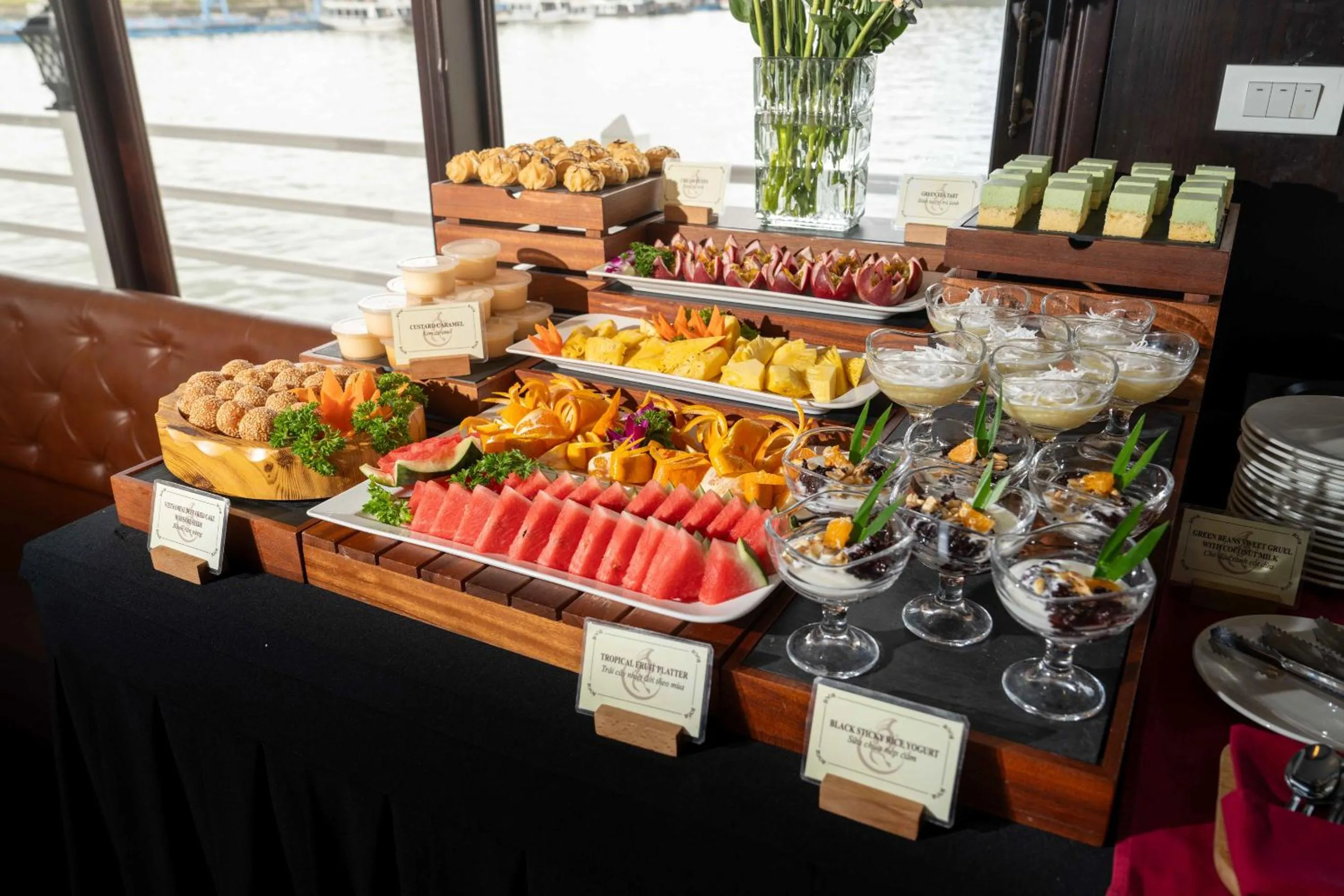 Food in Halong Athena Cruise