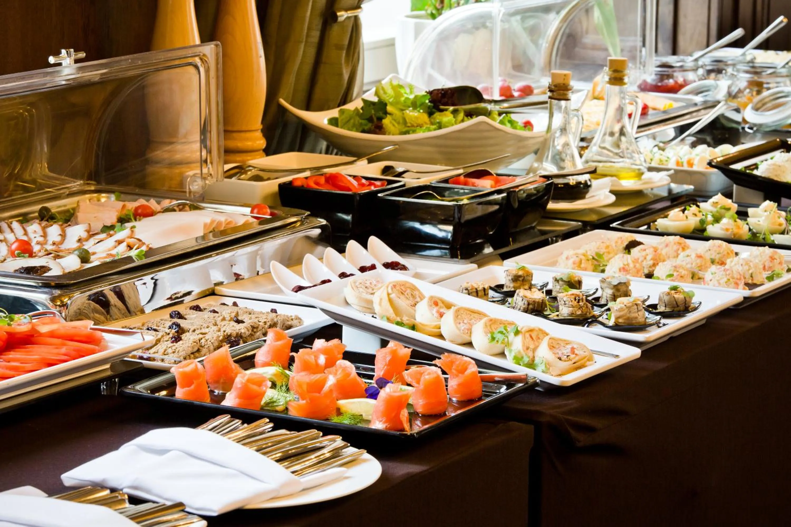 Food in Platinum Palace Boutique Hotel & SPA