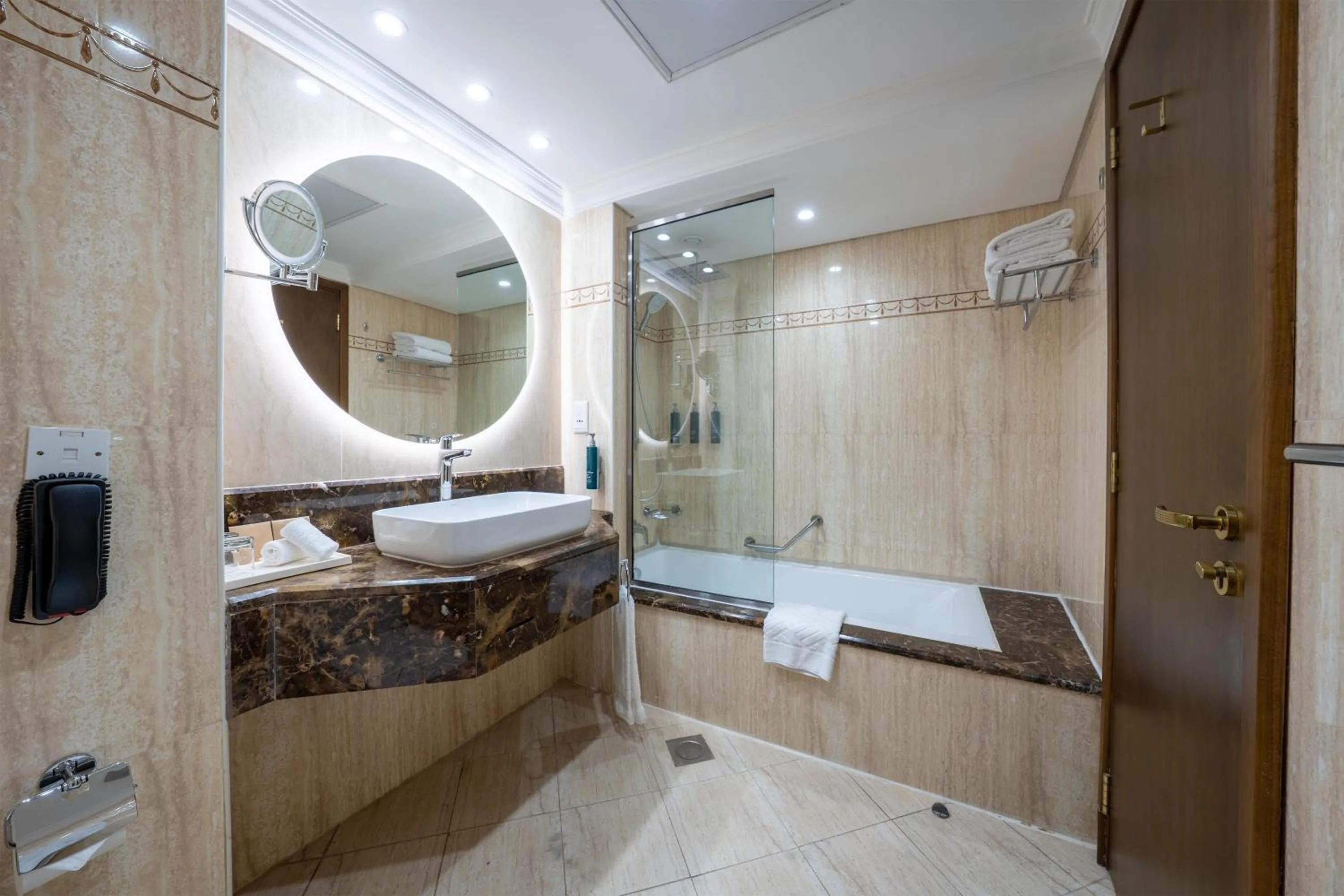 Bathroom in DoubleTree by Hilton Dubai Port Saeed