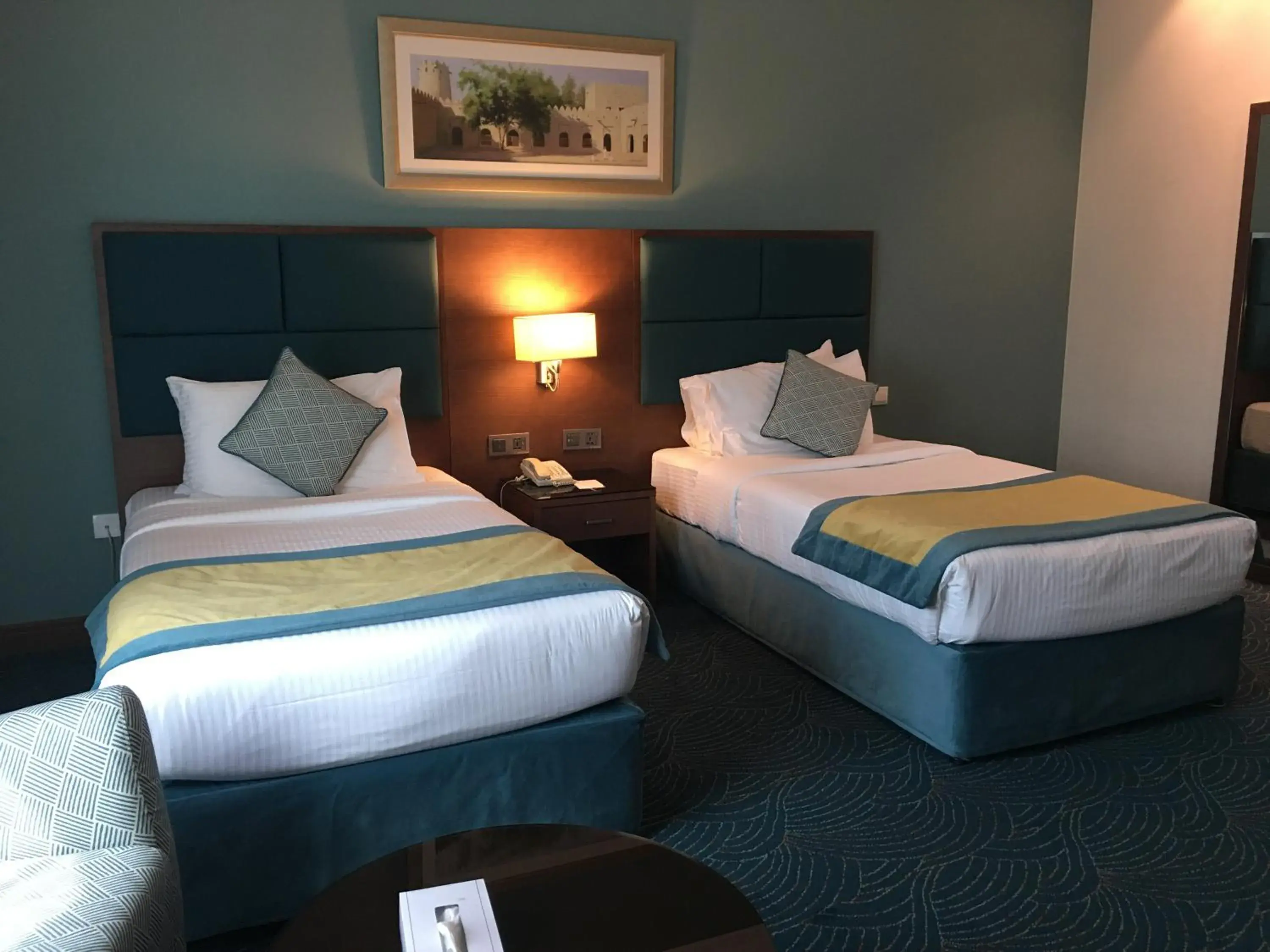 Bed in City Seasons Hotel Dubai Bed in City Seasons Hotel Dubai