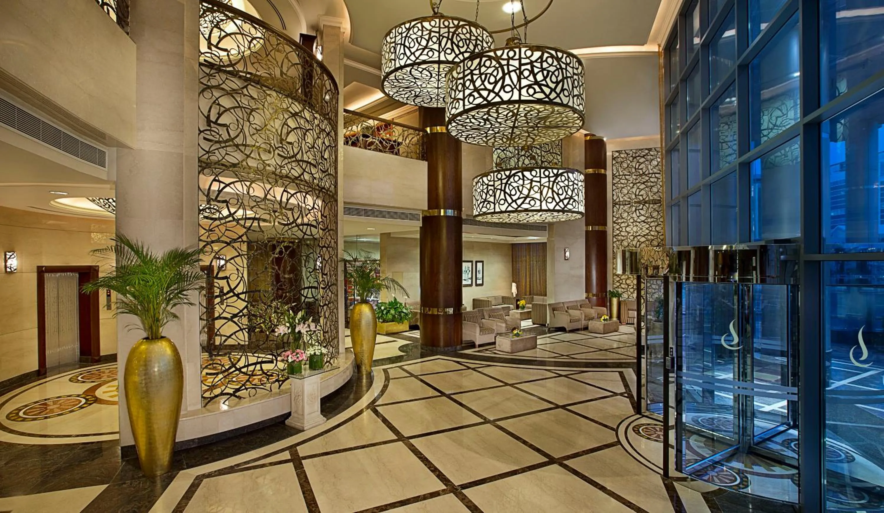 Lobby or reception in City Seasons Hotel Dubai