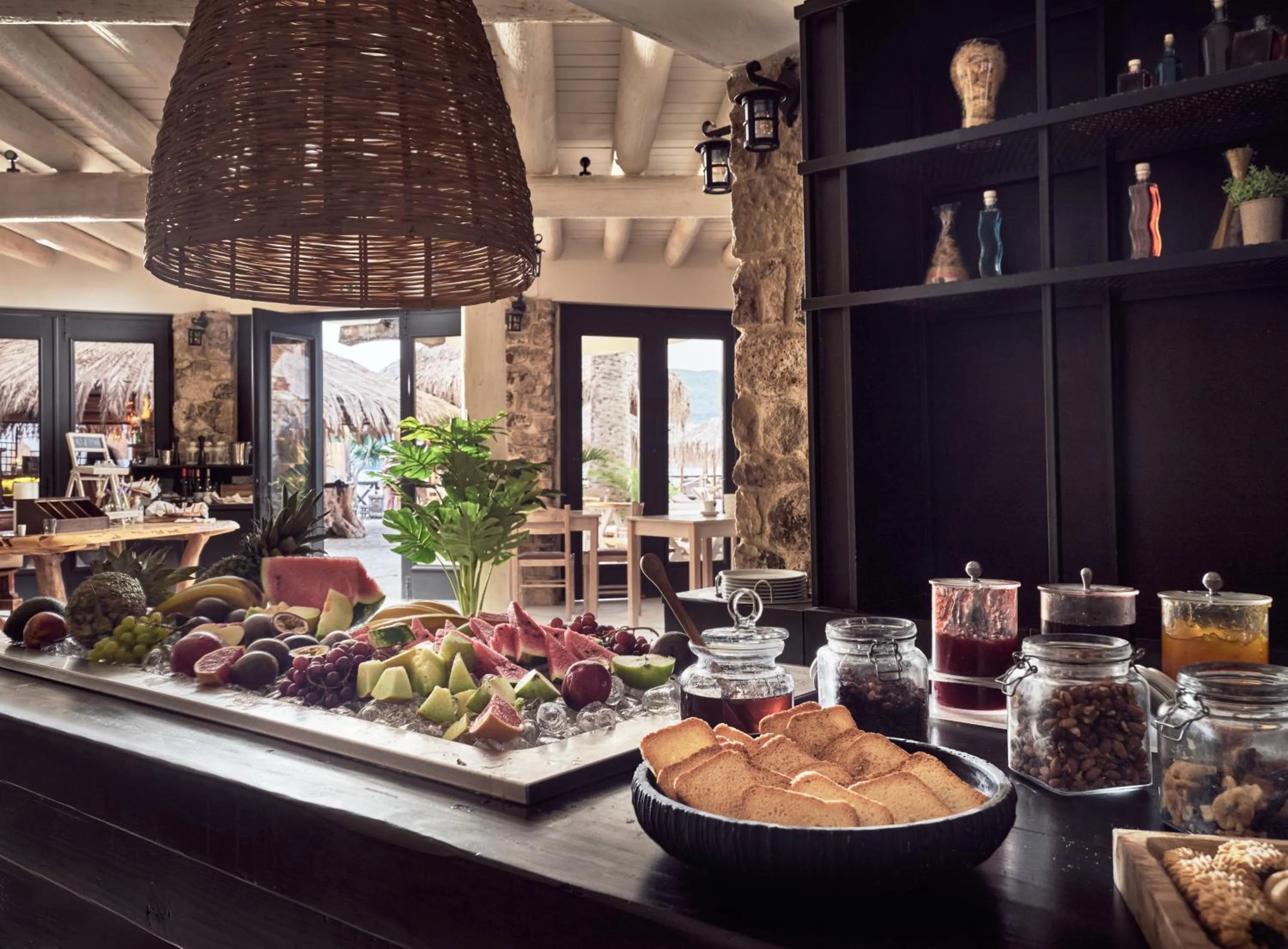 Breakfast in Gloria Maris Hotel Suites and Villas