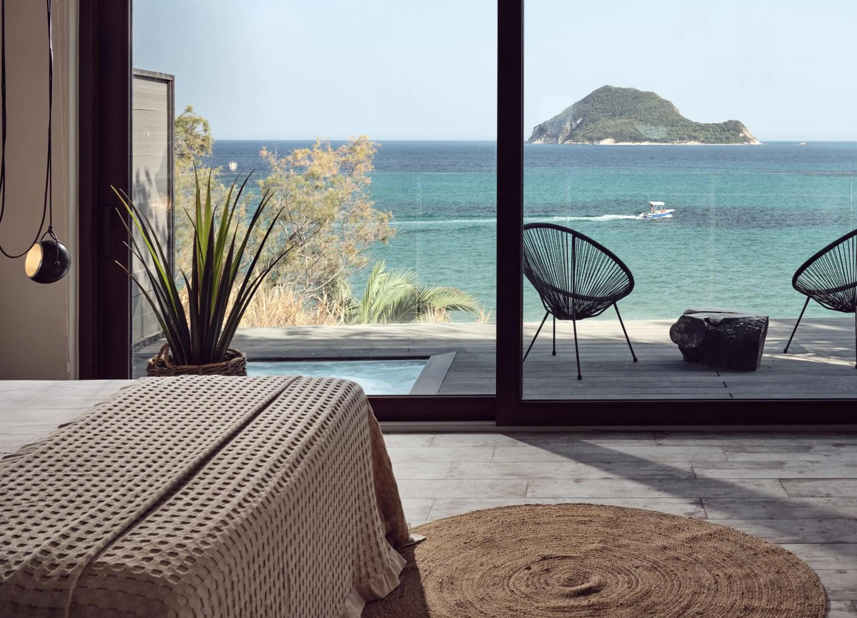 Sea view in Gloria Maris Hotel Suites and Villas