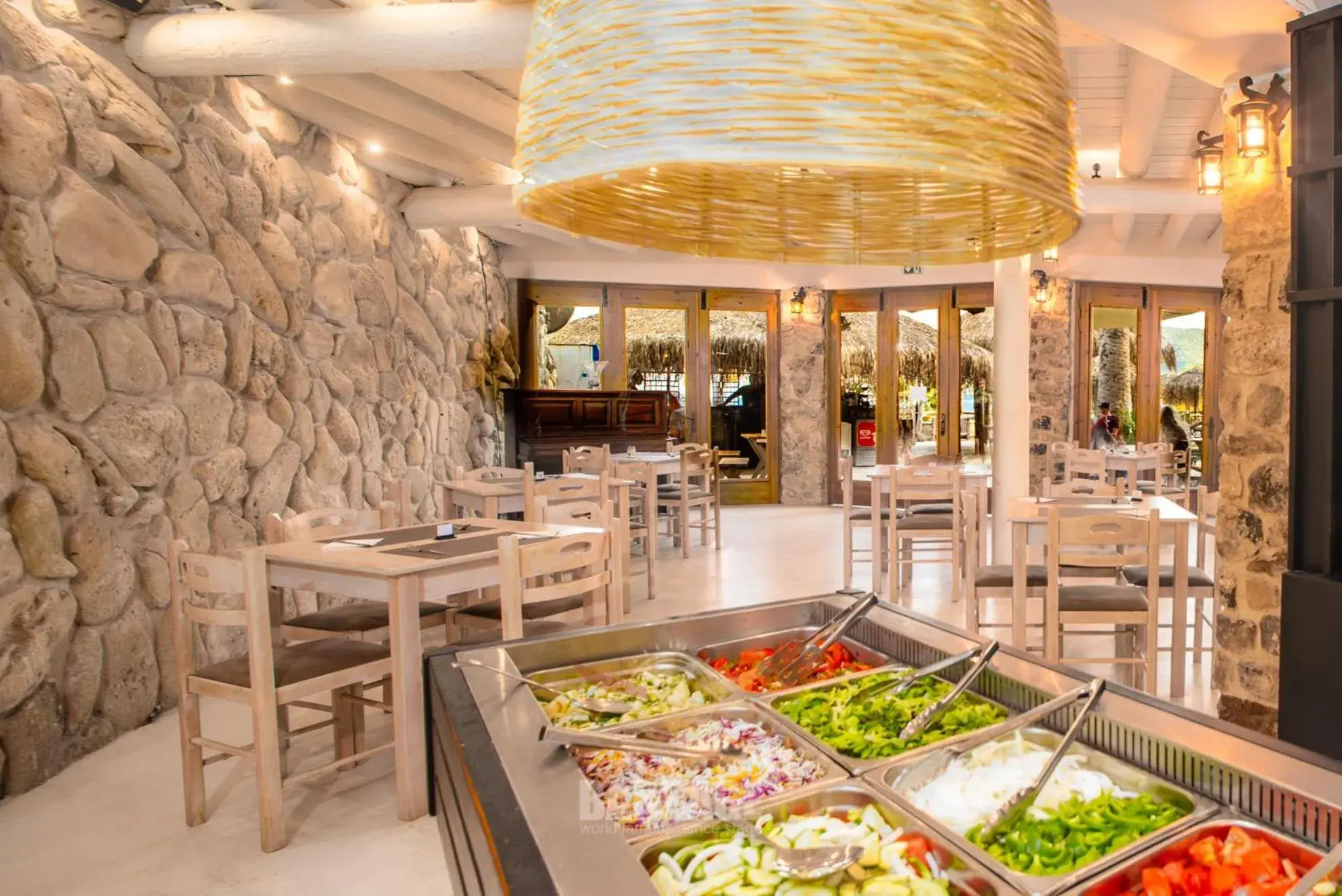 Buffet breakfast in Gloria Maris Hotel Suites and Villas Buffet breakfast in Gloria Maris Hotel Suites and Villas