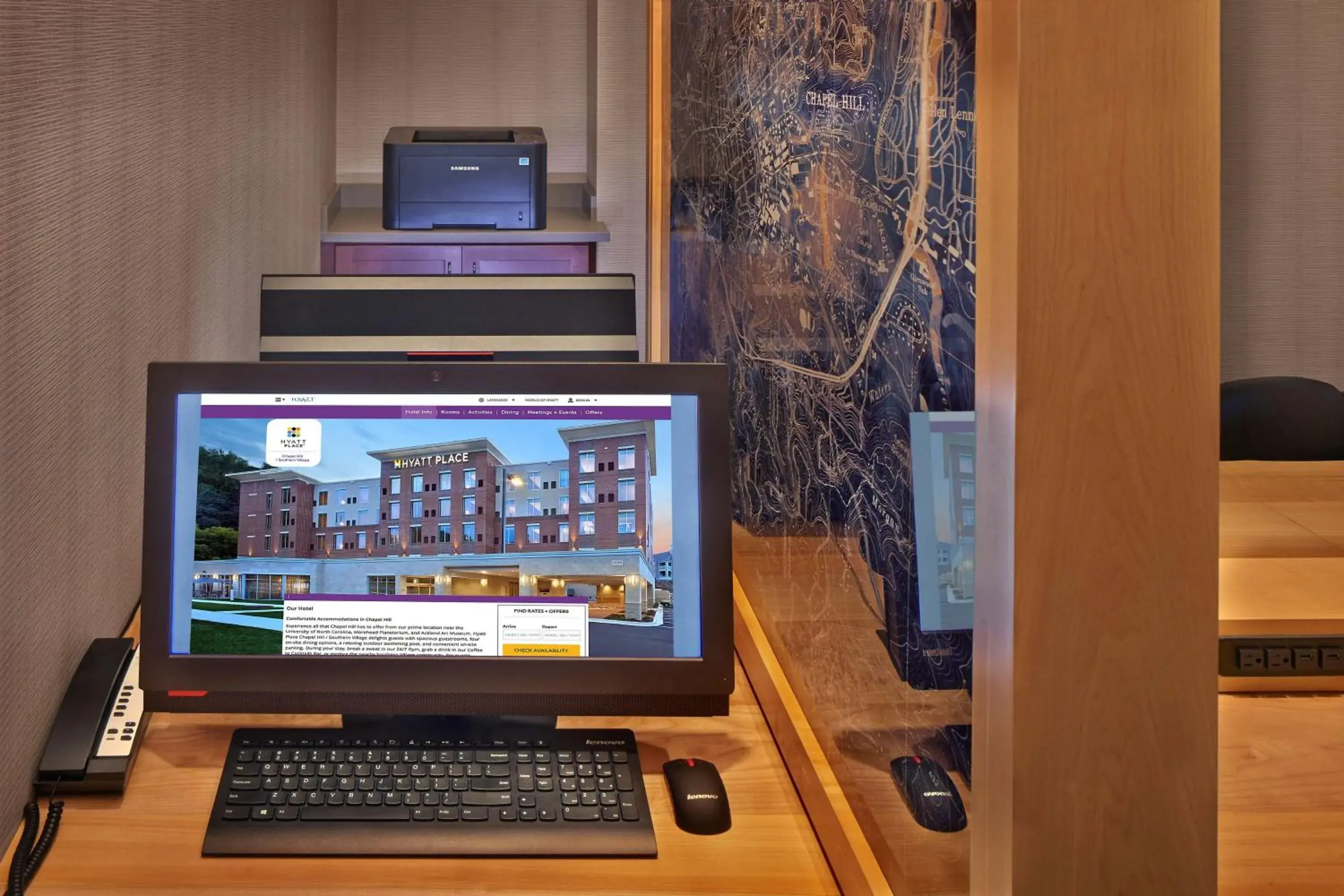 Lobby or reception in Hyatt Place Chapel Hill Lobby or reception in Hyatt Place Chapel Hill