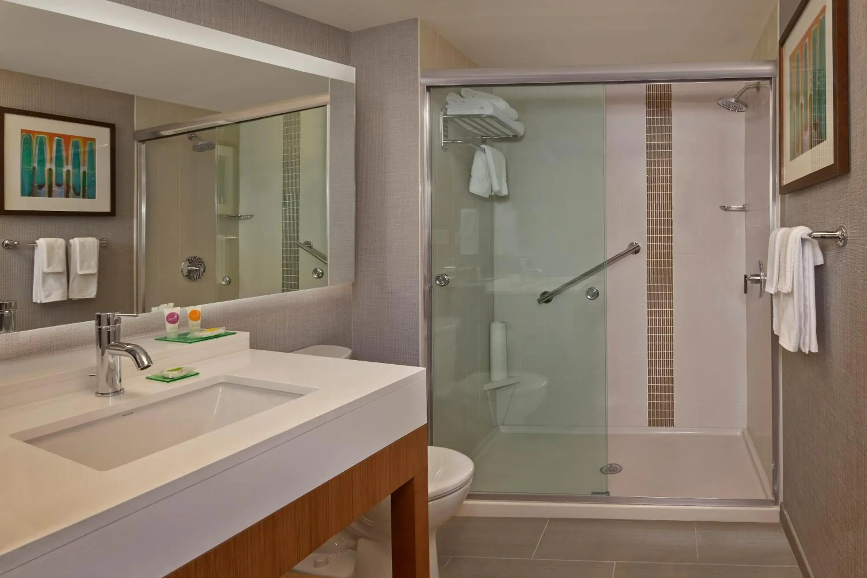 Bathroom in Hyatt Place Chapel Hill Bathroom in Hyatt Place Chapel Hill