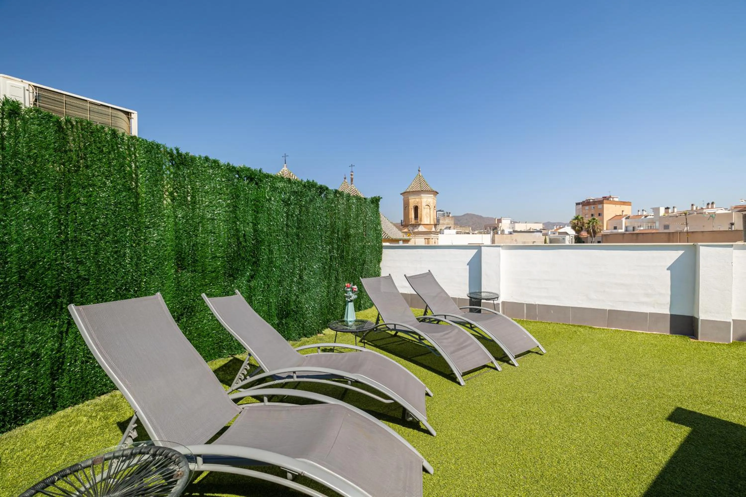 Balcony/Terrace in Holidays2Malaga Suites