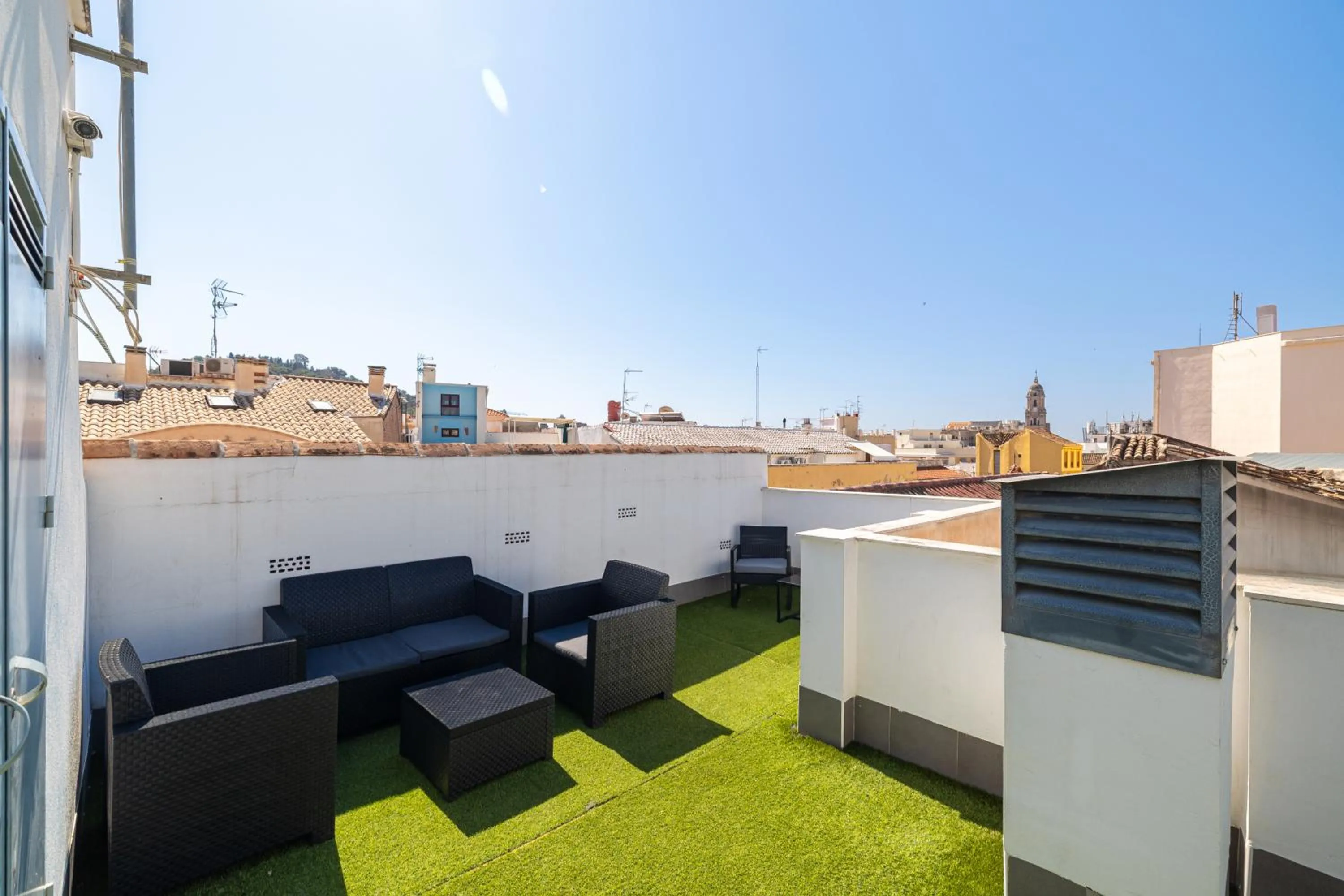 Balcony/Terrace in Holidays2Malaga Suites