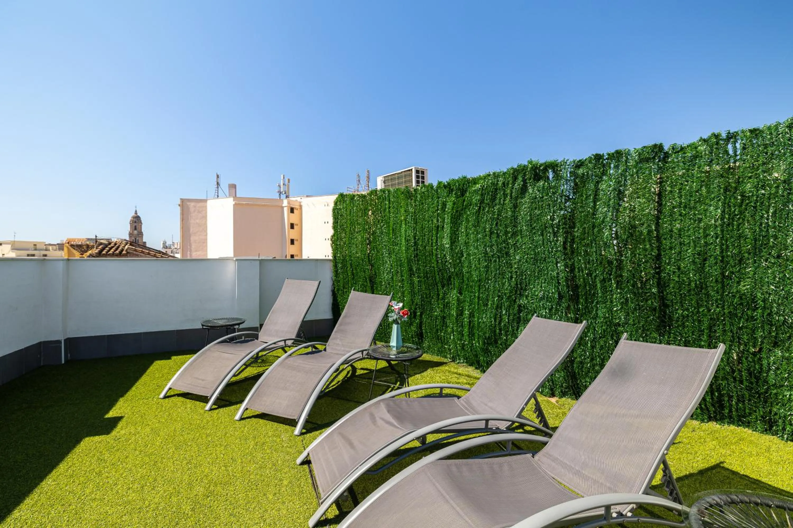 Balcony/Terrace in Holidays2Malaga Suites